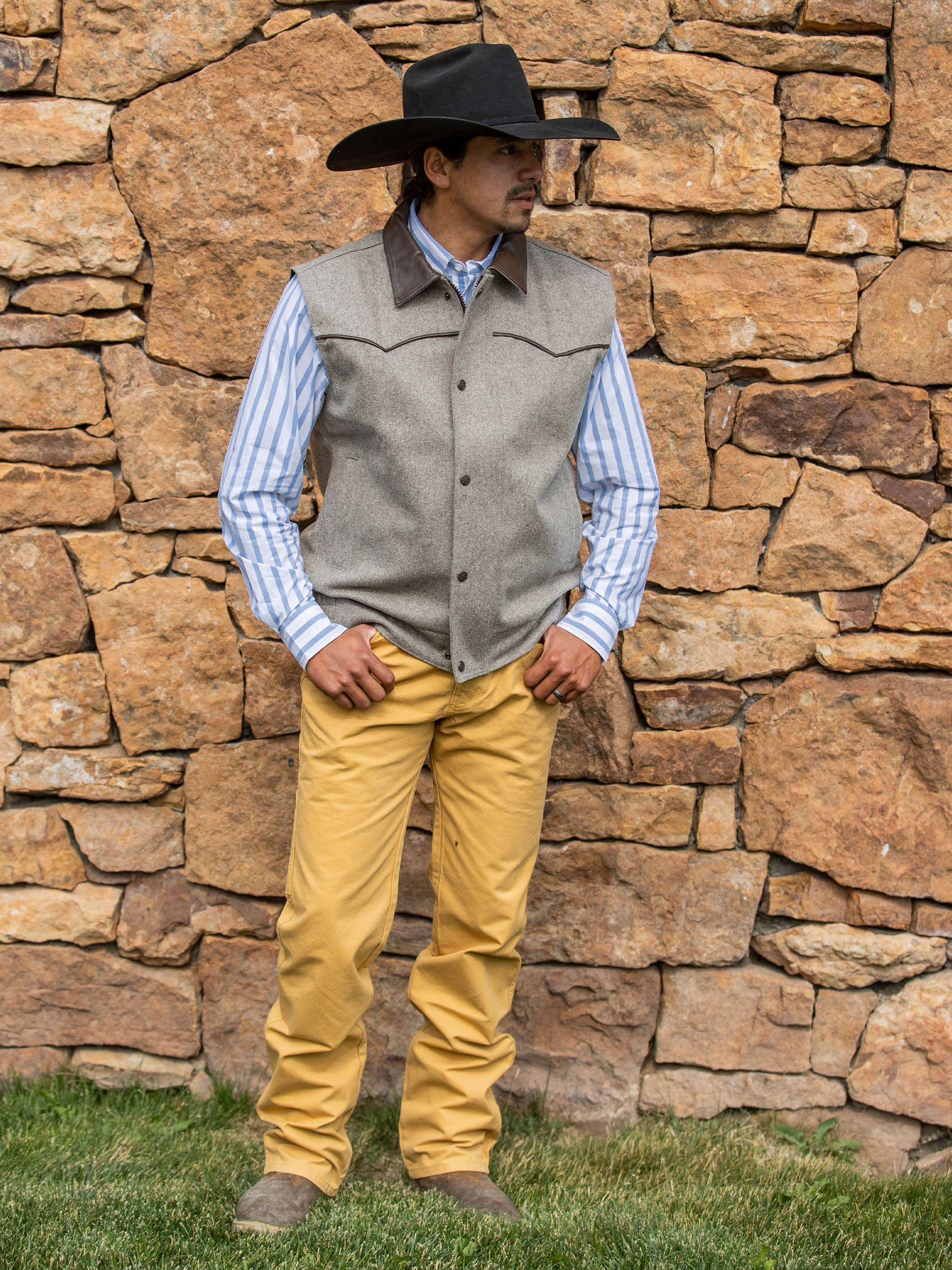 Brushcloth Ranch Hand Dungaree - Image 4