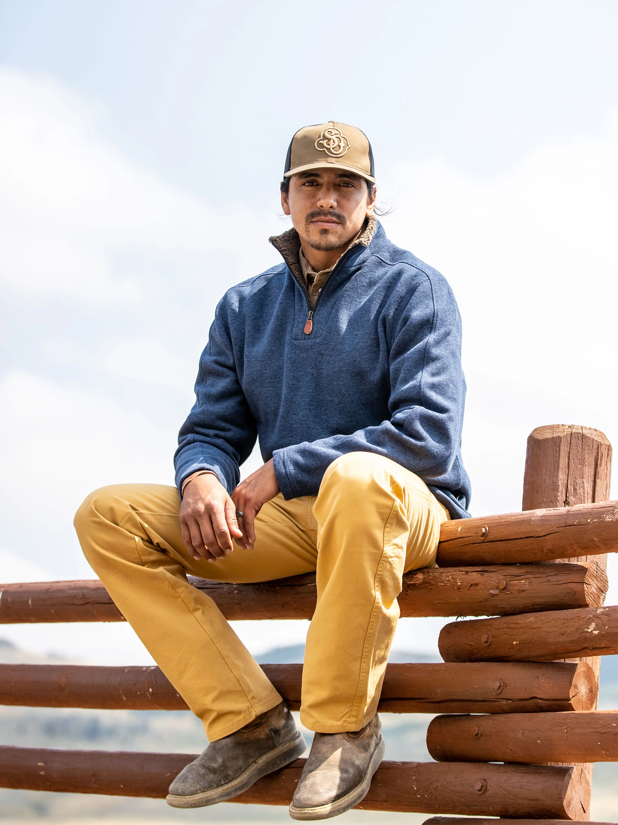 Brushcloth Ranch Hand Dungaree - Image 5