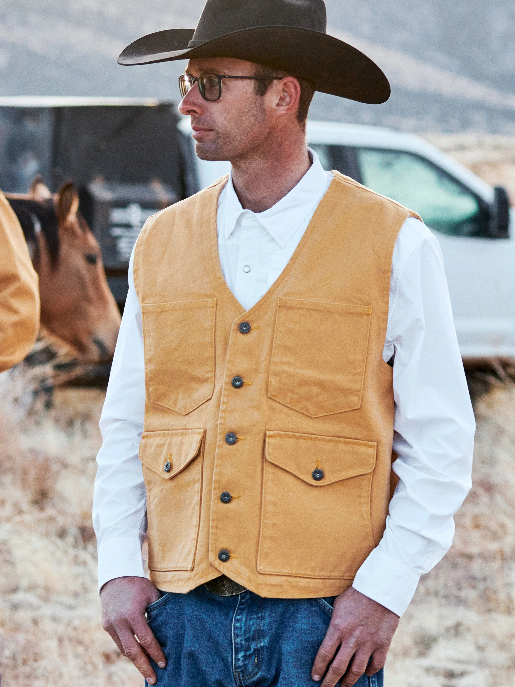 Brushcloth Vest - Image 4