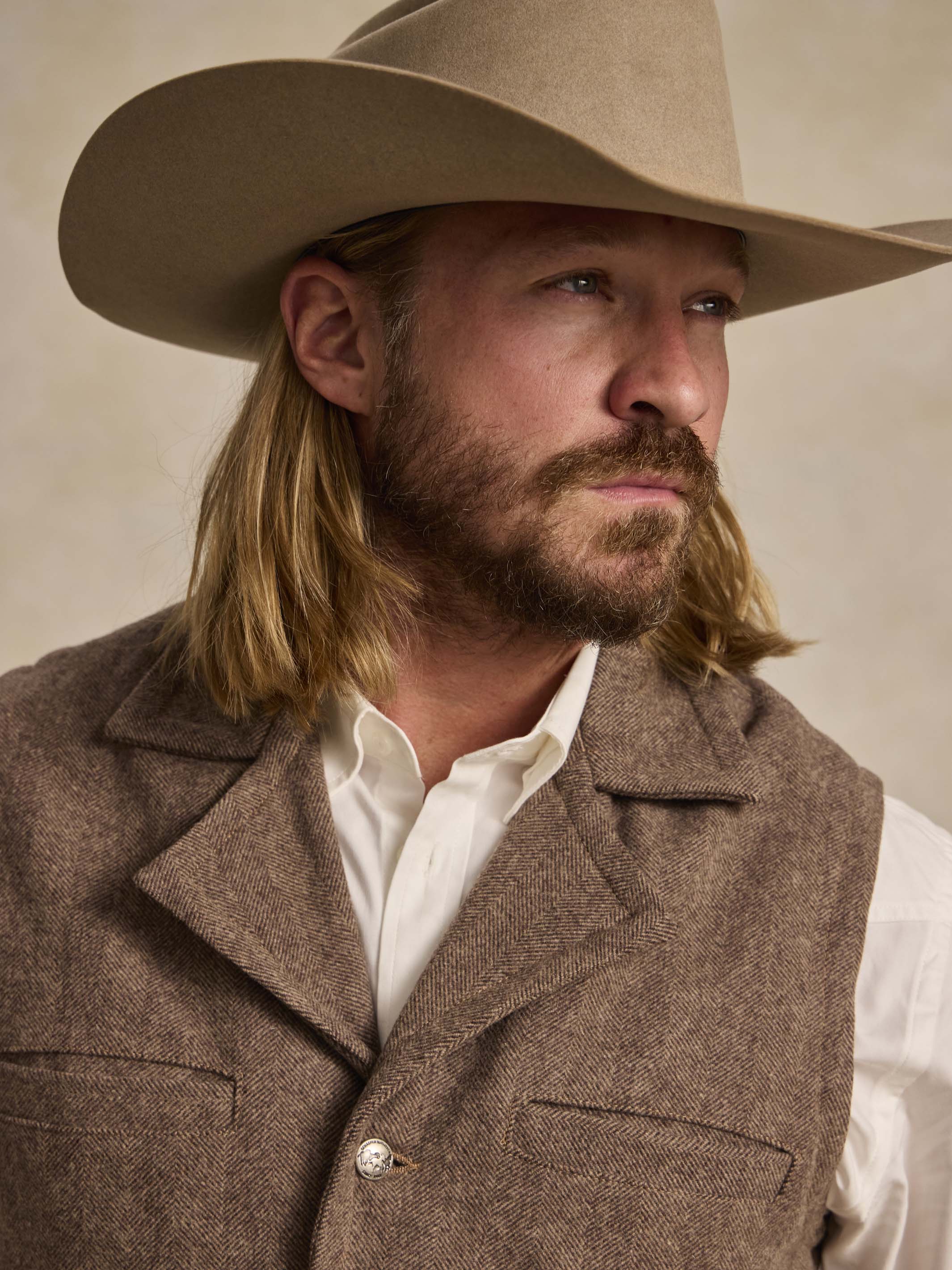 Cattle Baron Wool Vest - Image 2