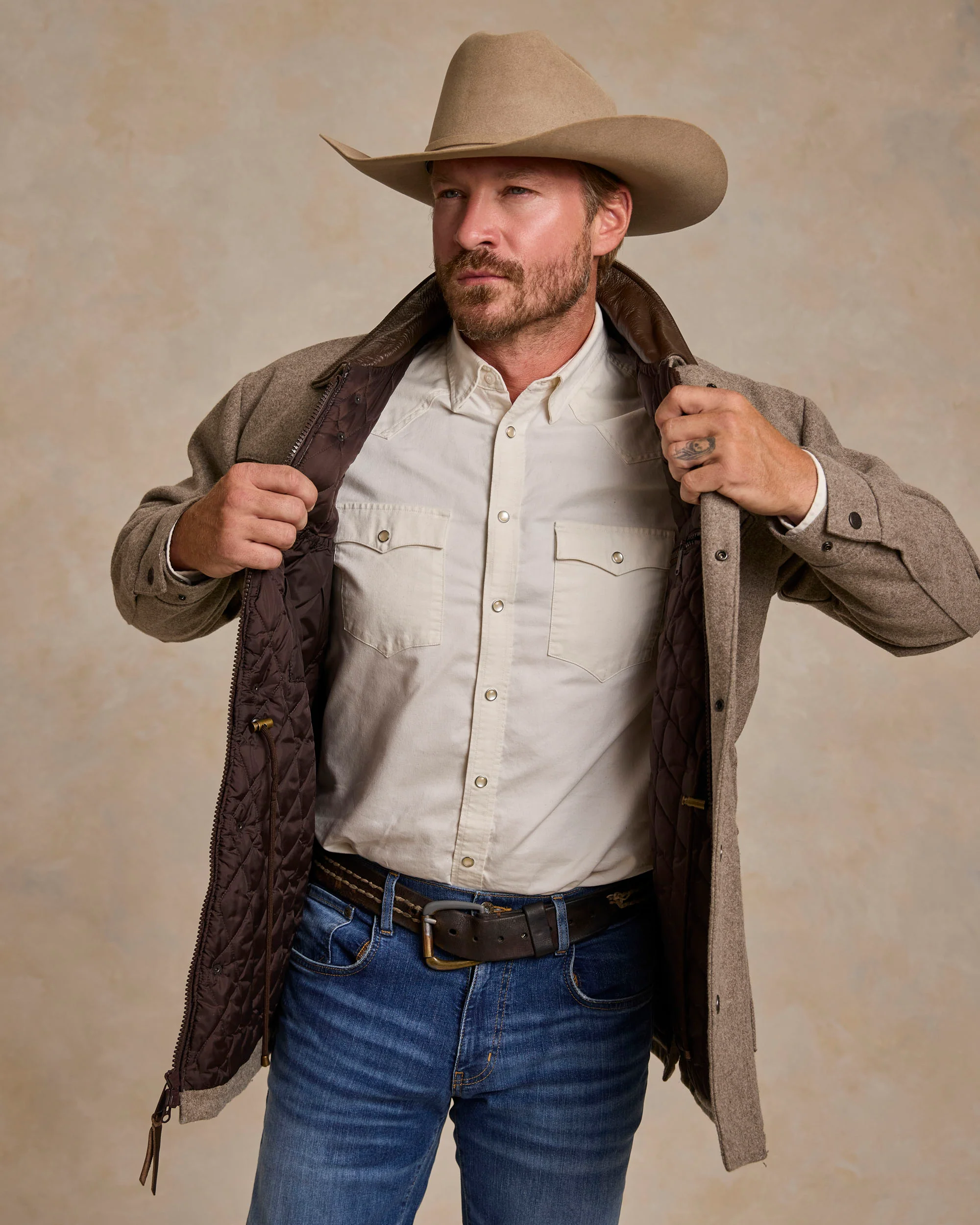 Cattle King Wool Coat - Image 21