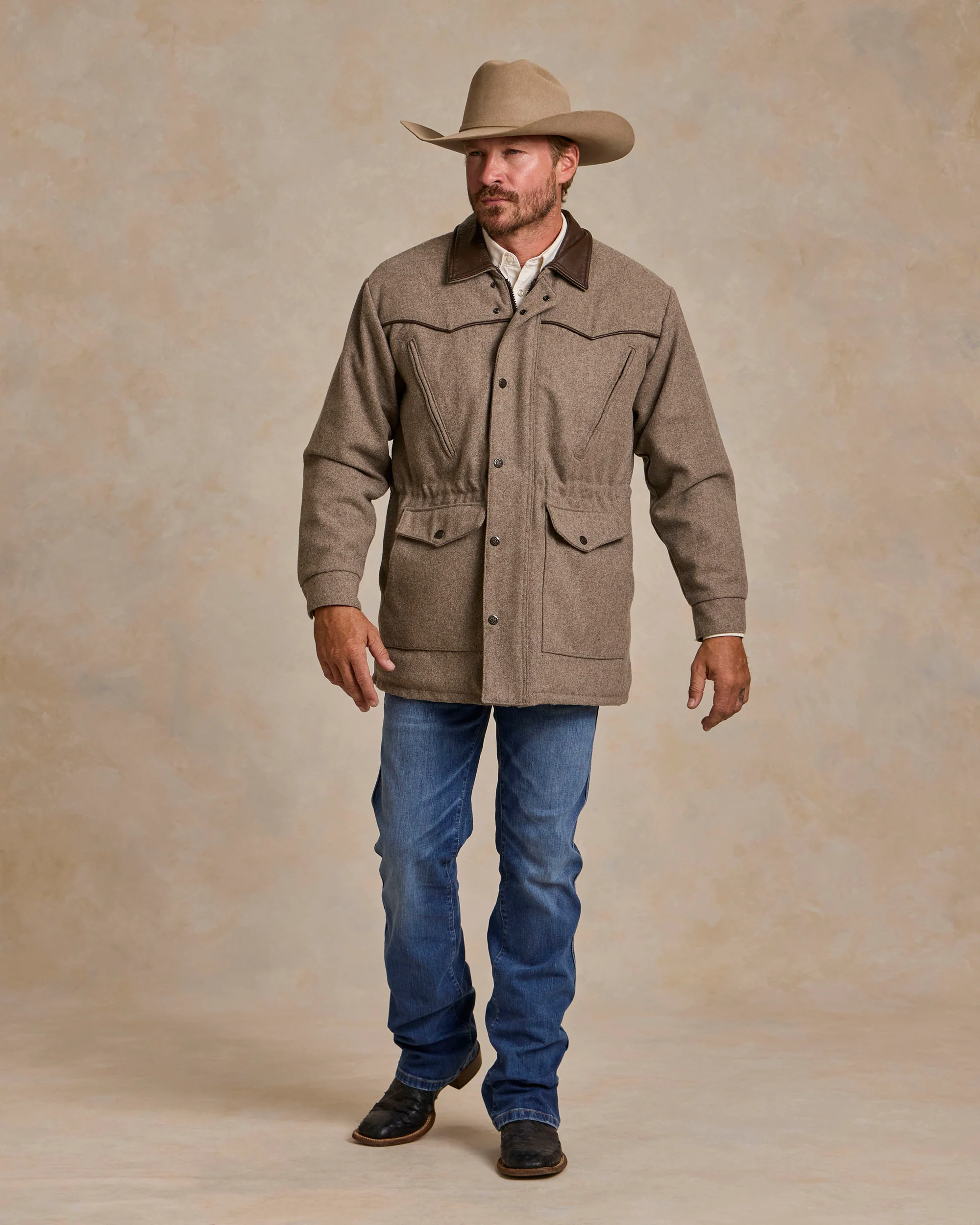 Cattle King Wool Coat - Image 3