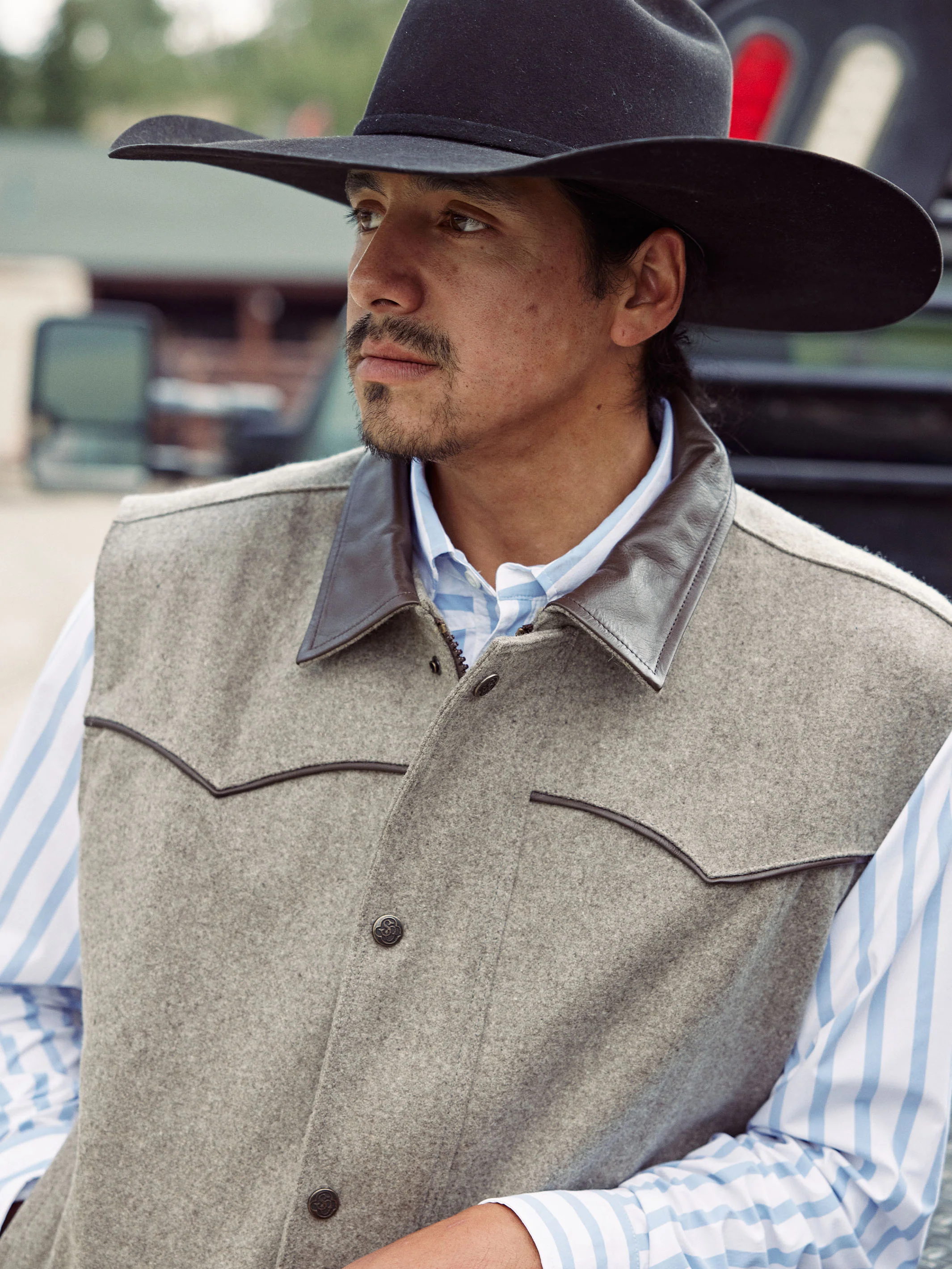 Cattle King Wool Vest - Image 2