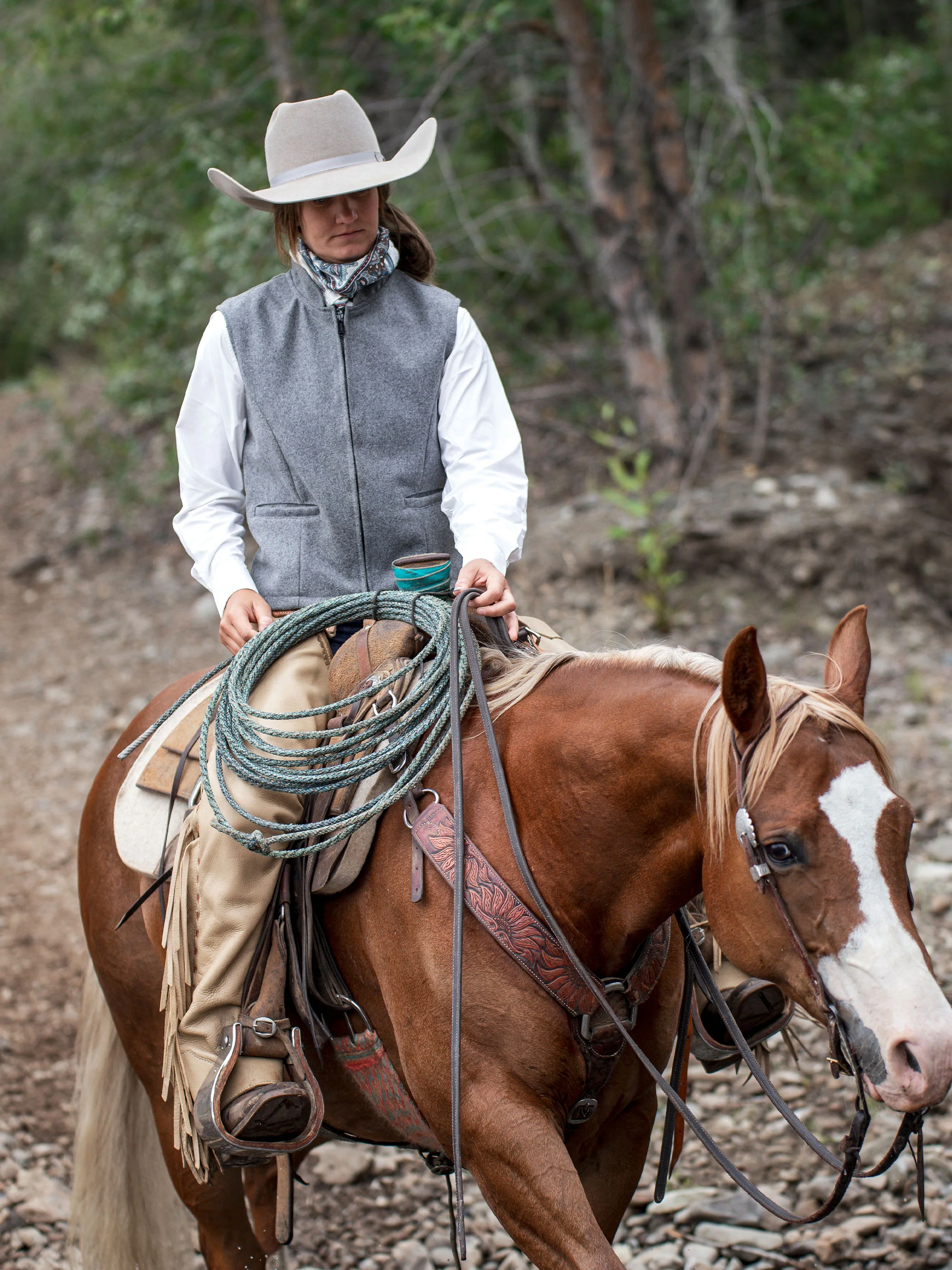 Cheyenne Wool Vest - Image 10