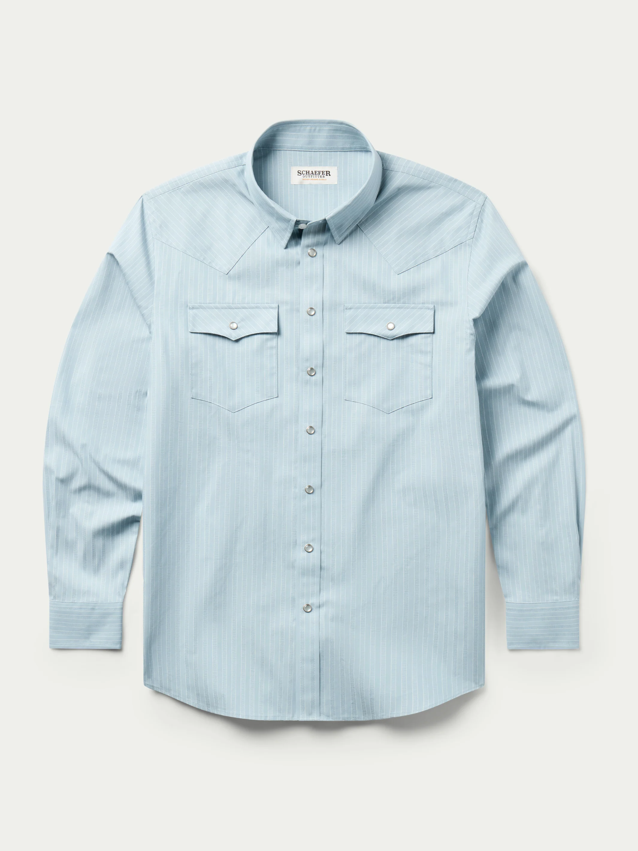 Classic Western Button Down With Snaps