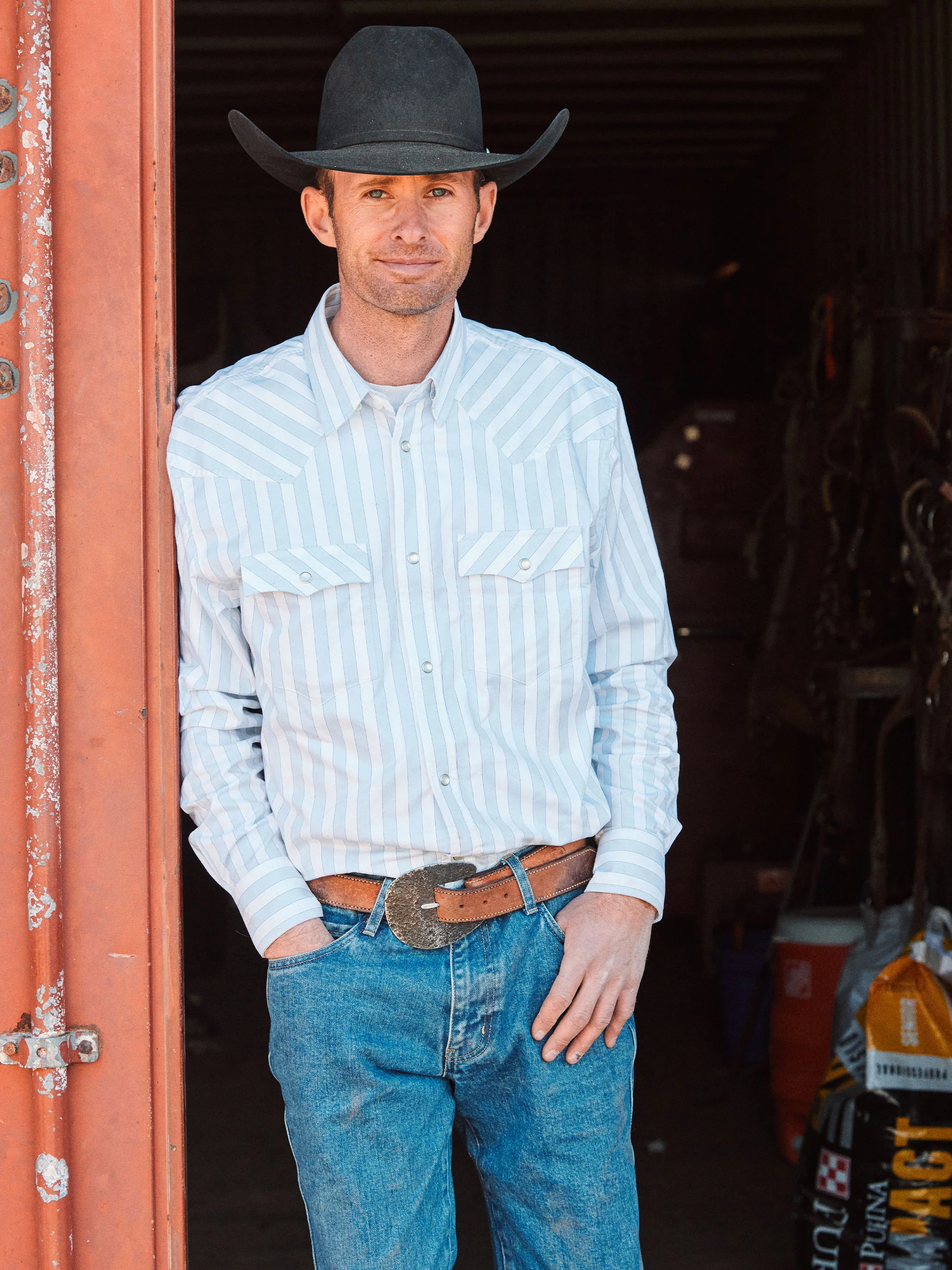 Classic Western Button Down with Snaps - Image 5