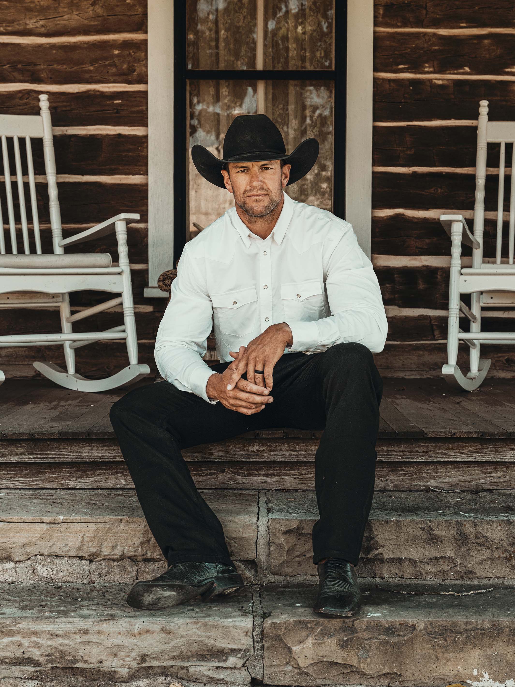 Classic Western Button Down with Snaps - Image 6