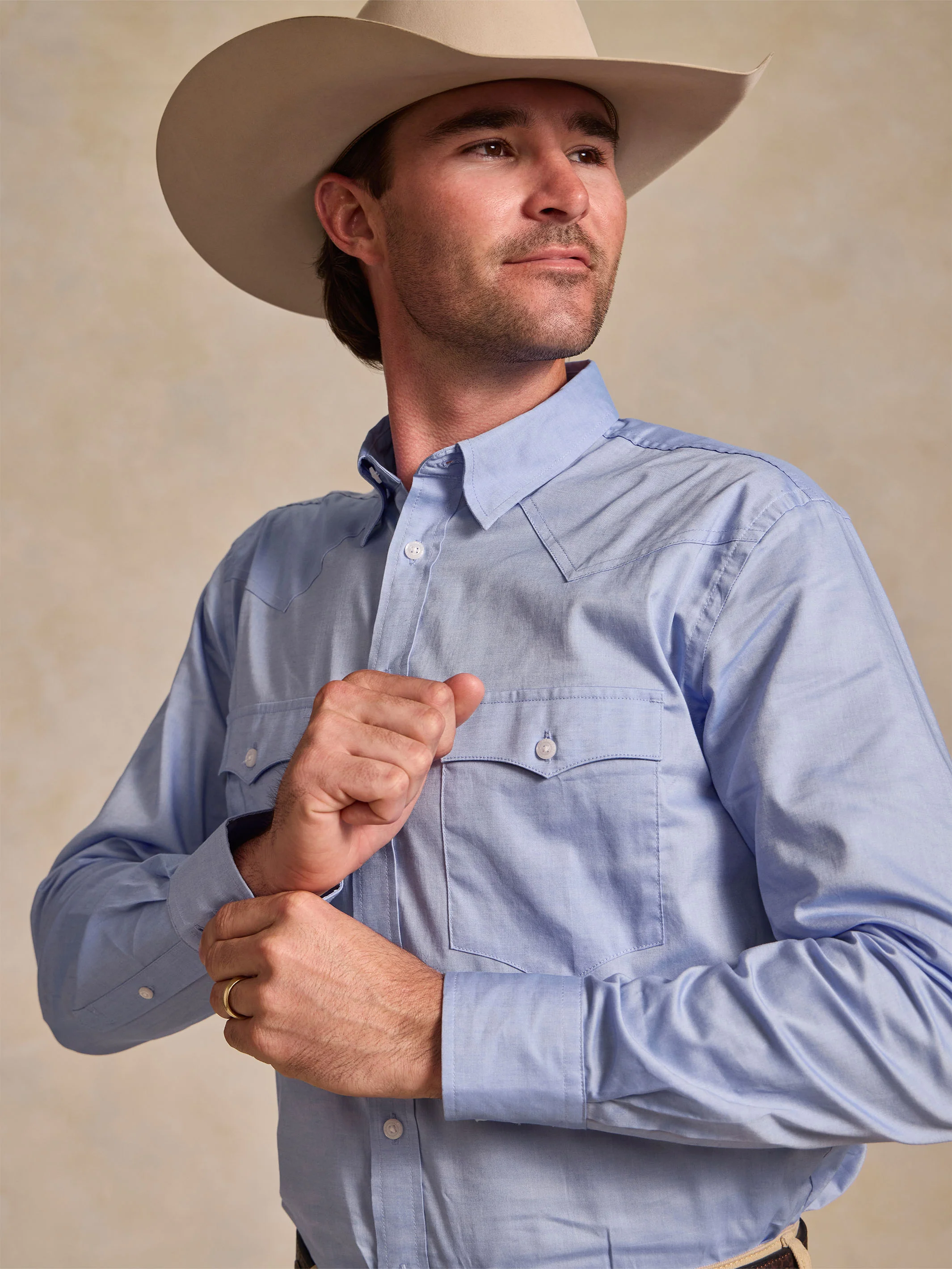 Classic Western Pinpoint Button-Down - Image 2