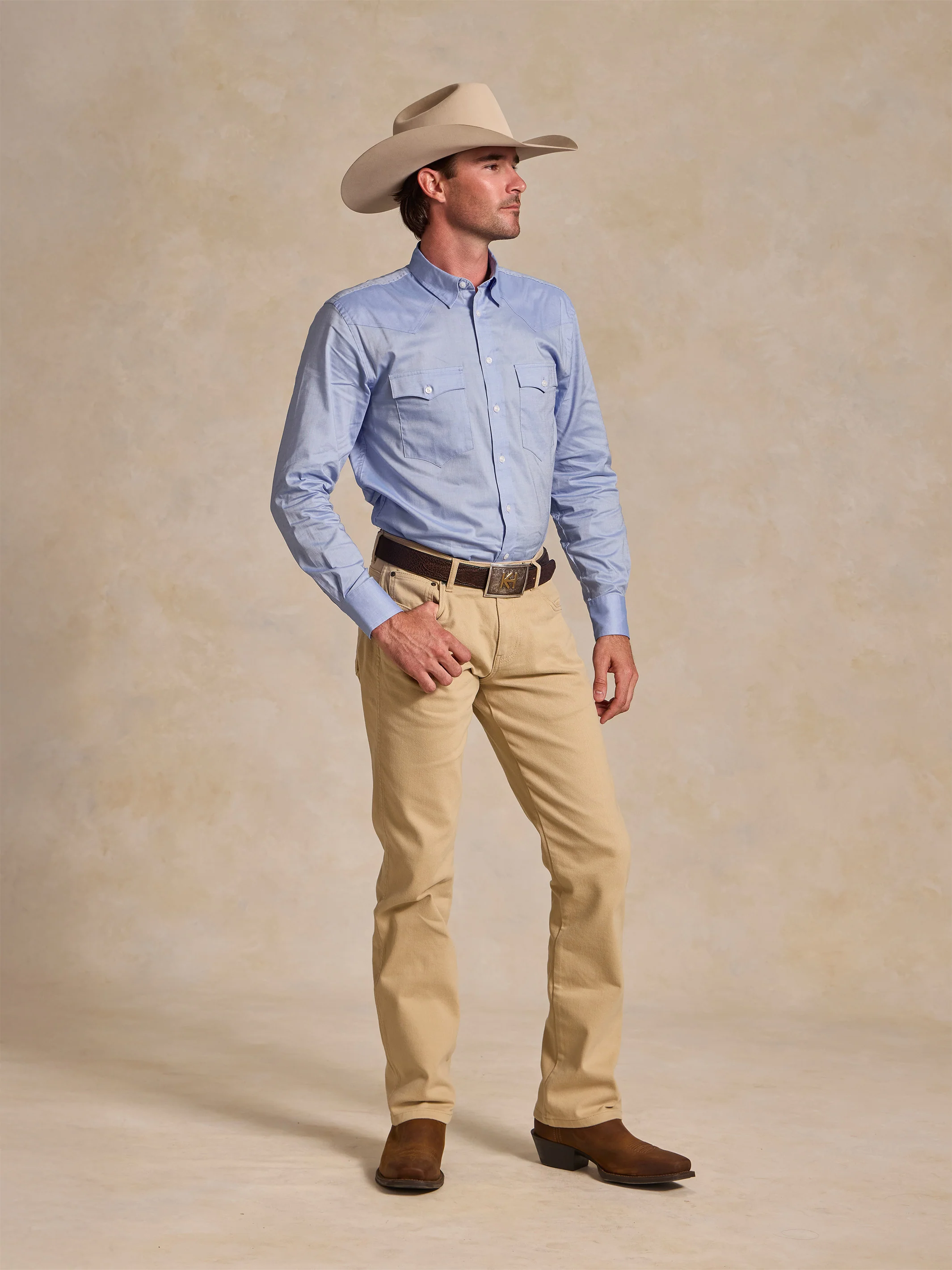 Classic Western Pinpoint Button-Down - Image 3