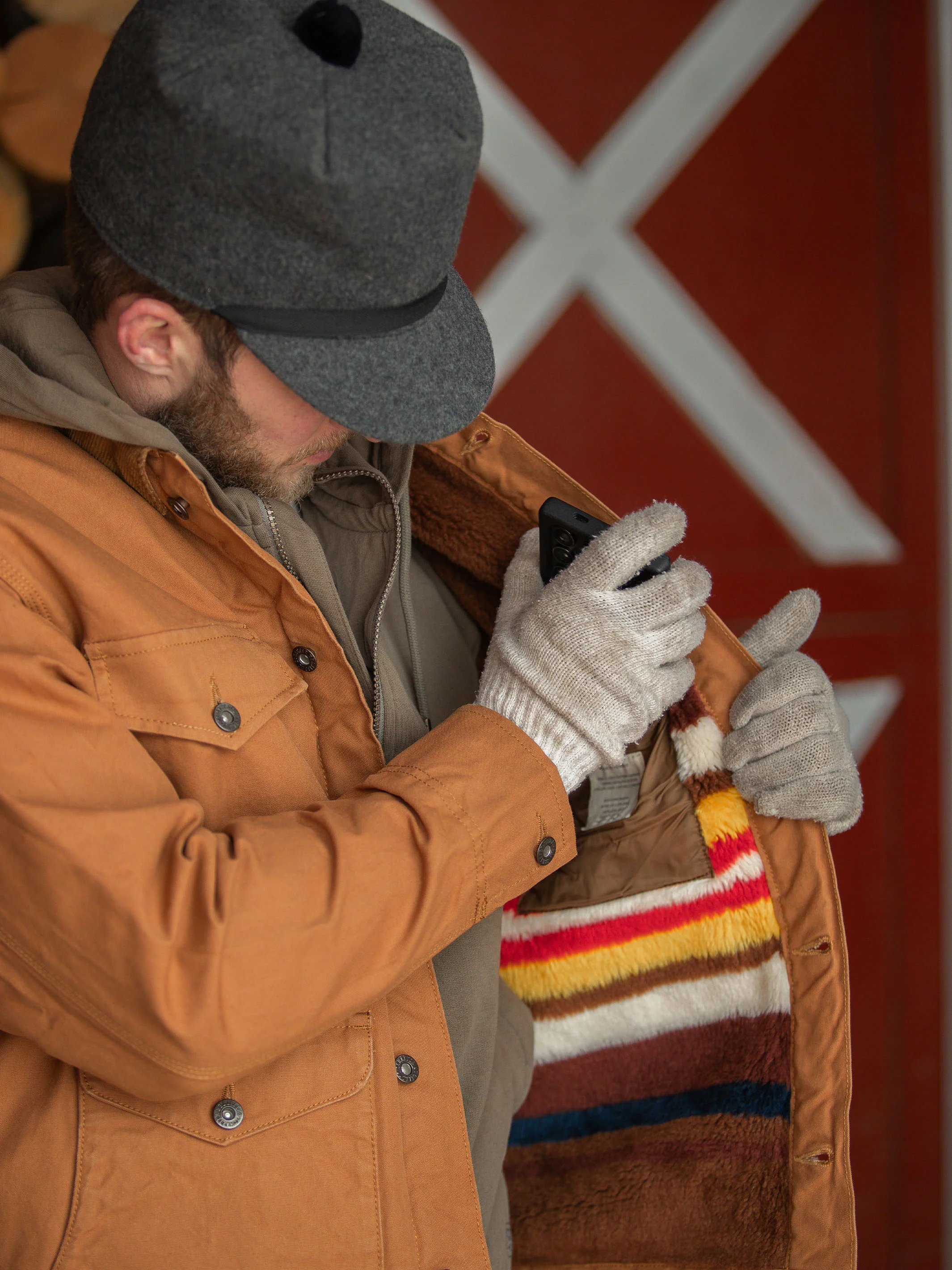 Fenceline Brush Jacket with Fleece Blanket Lining - Image 6