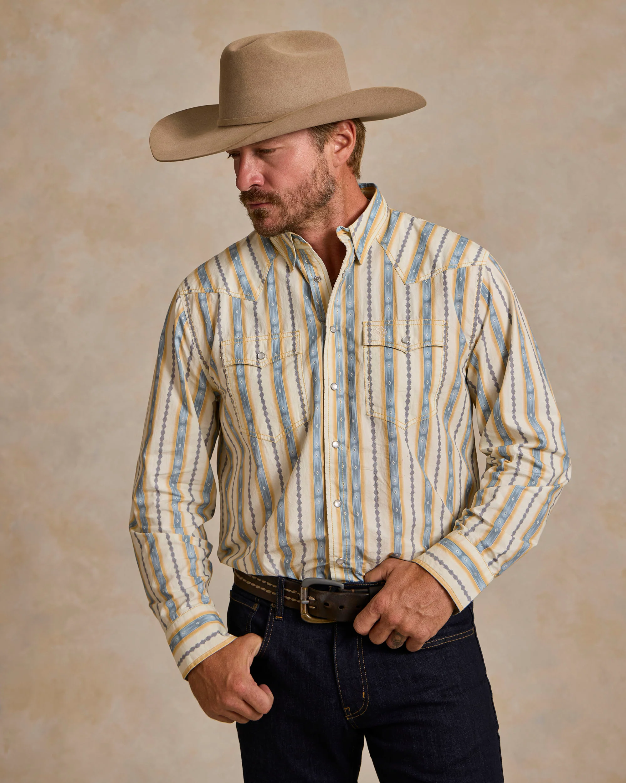 Grandstand Cotton Snap Shirt - Image 3