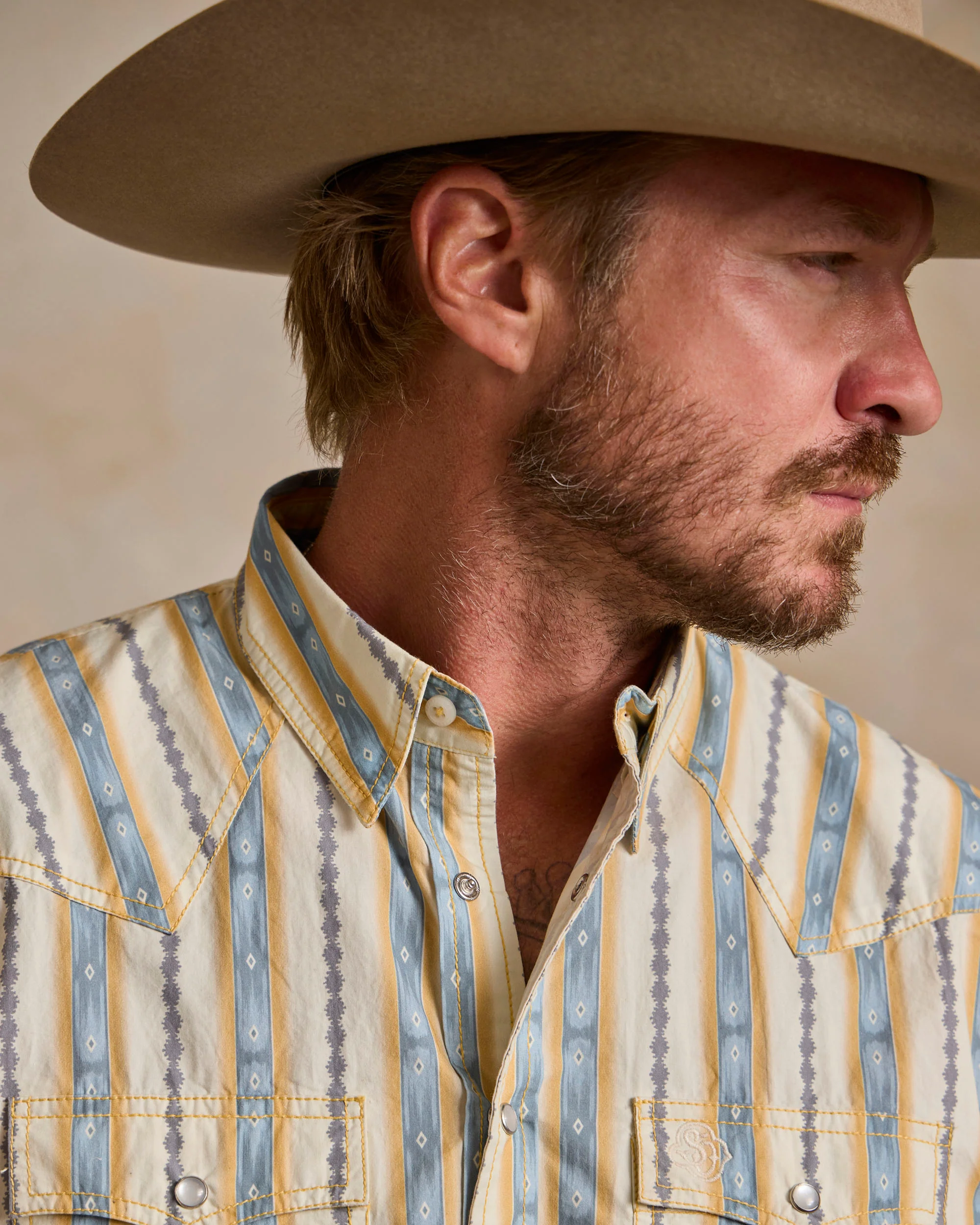 Grandstand Cotton Snap Shirt - Image 6