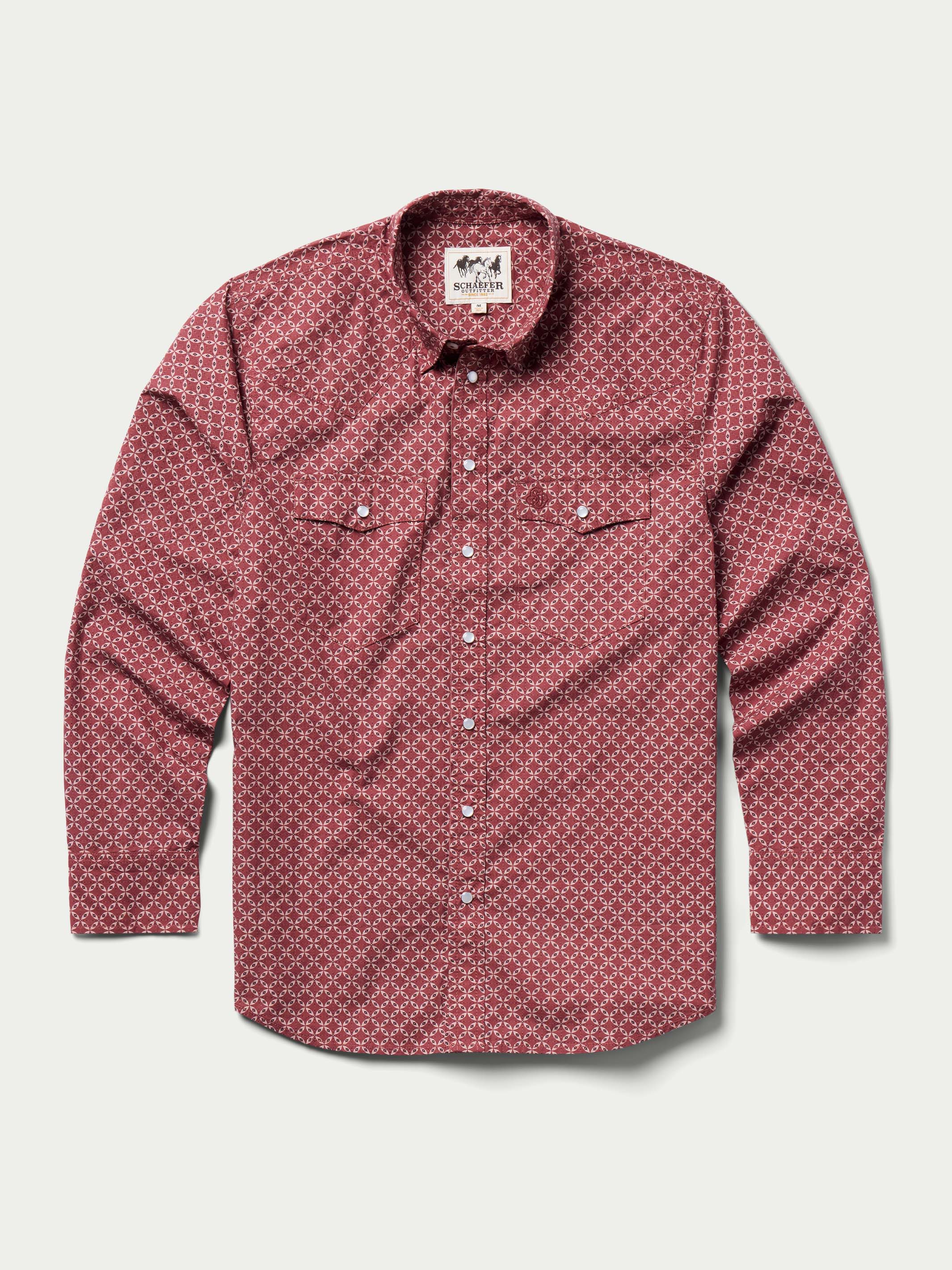 Grandstand Cotton Snap Shirt