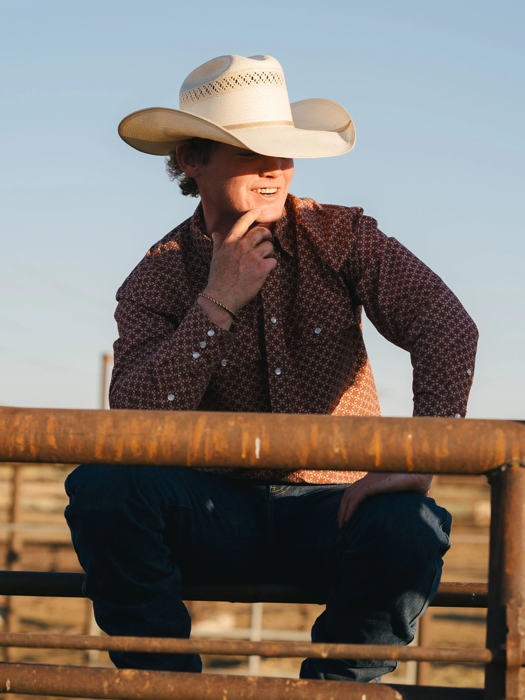 Grandstand Cotton Snap Shirt - Image 3