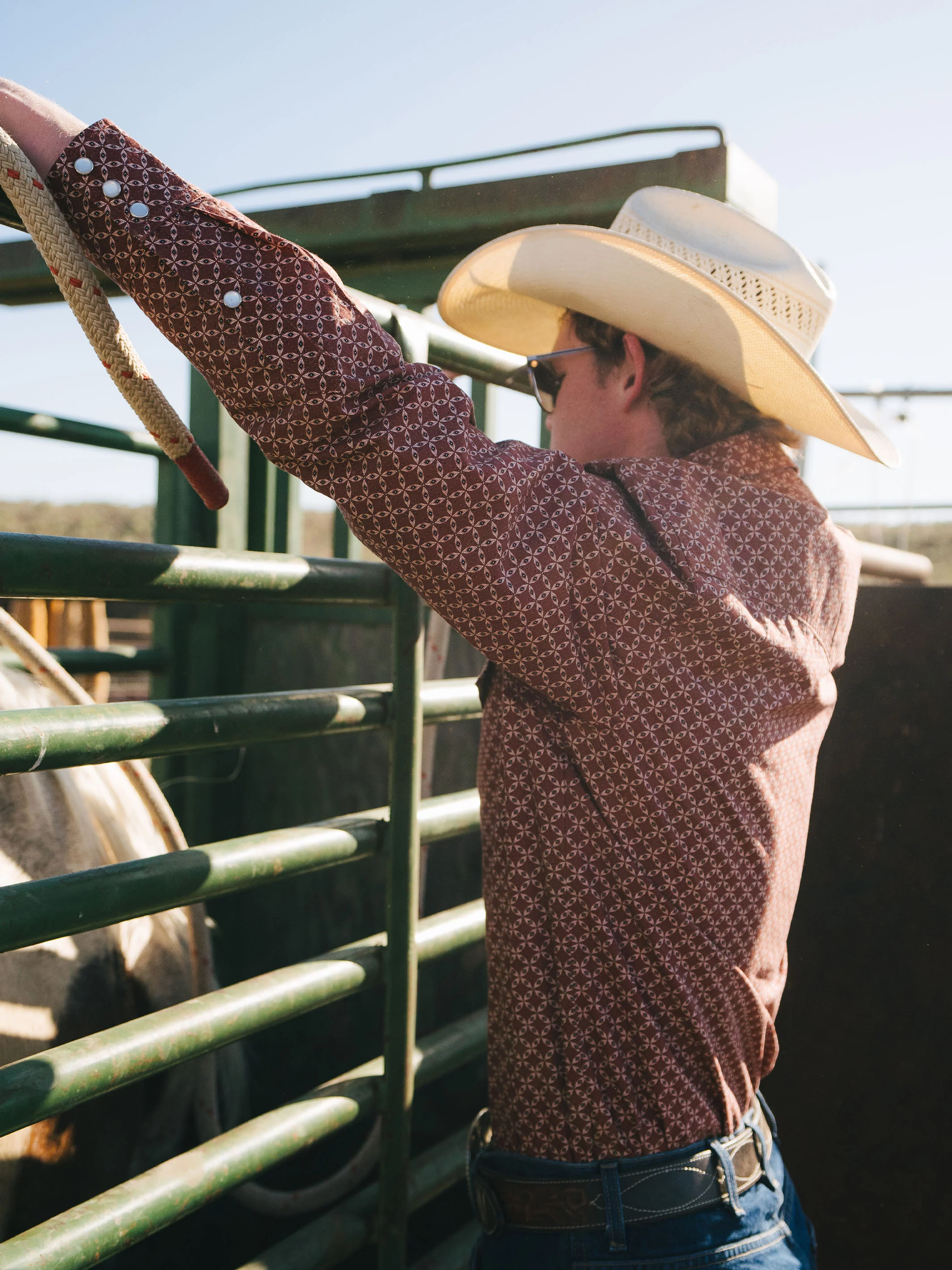Grandstand Cotton Snap Shirt - Image 4