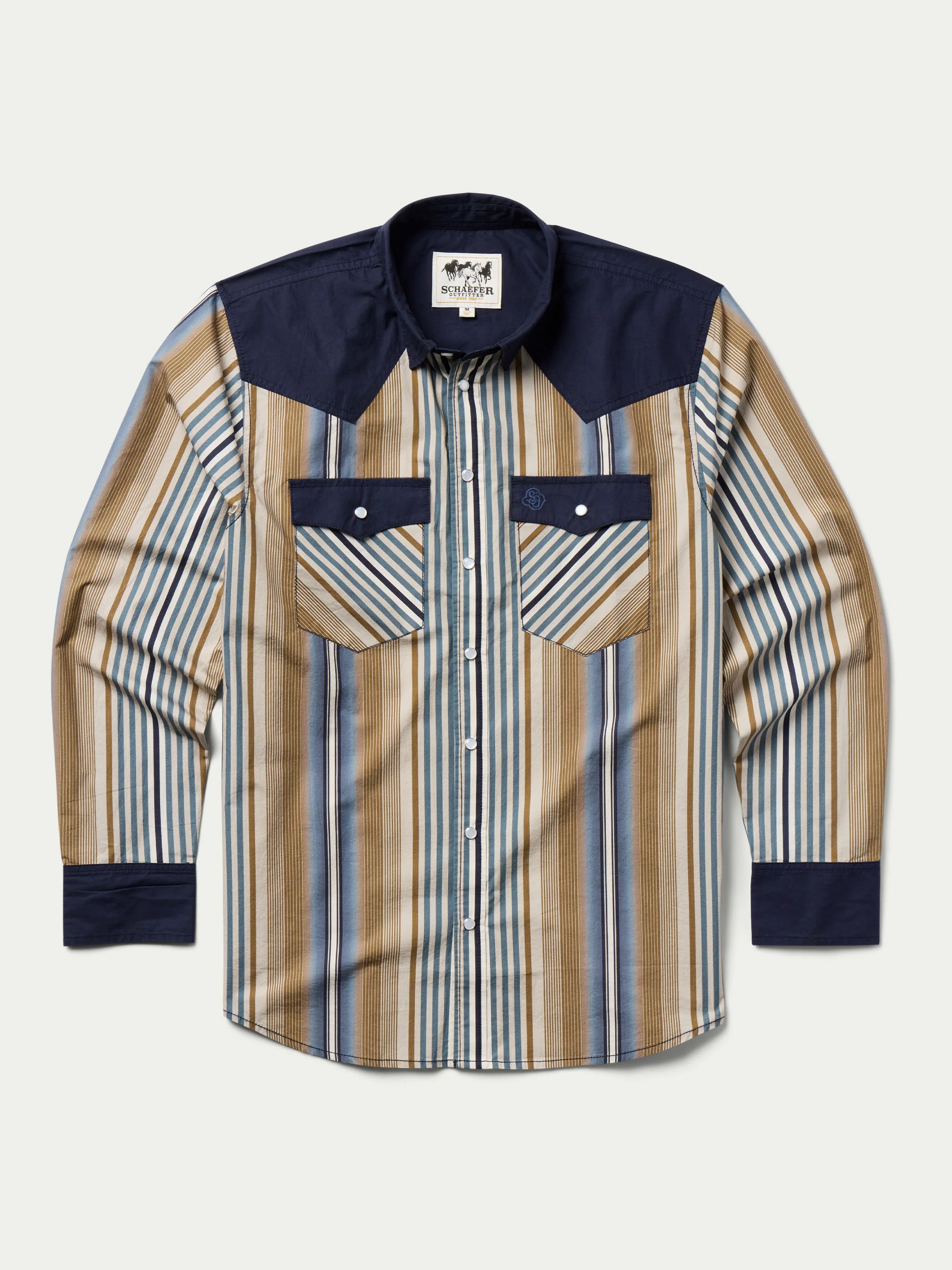 Grandstand Cotton Snap Shirt