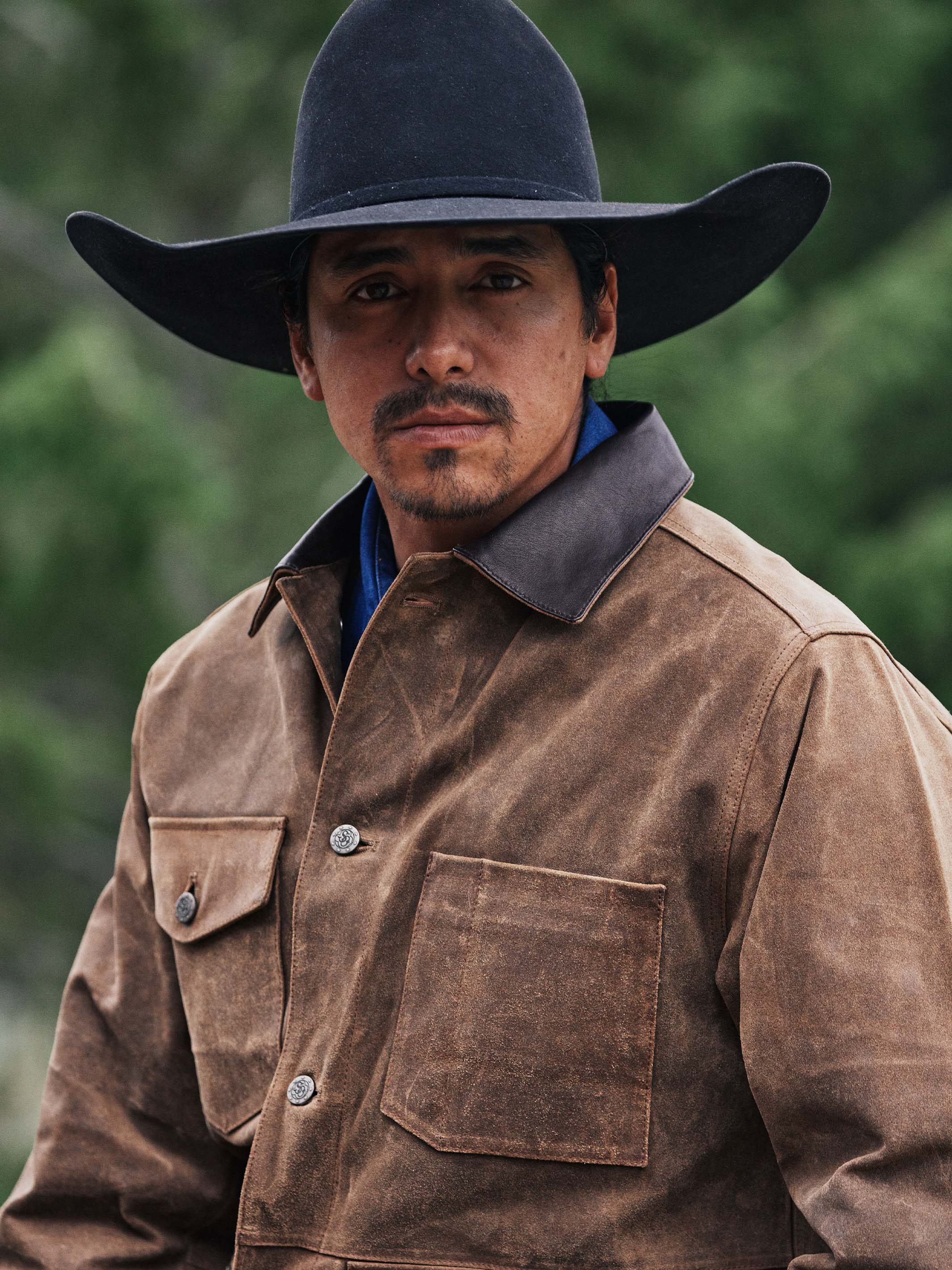 Leather Mesquite Brush Jacket - Image 3
