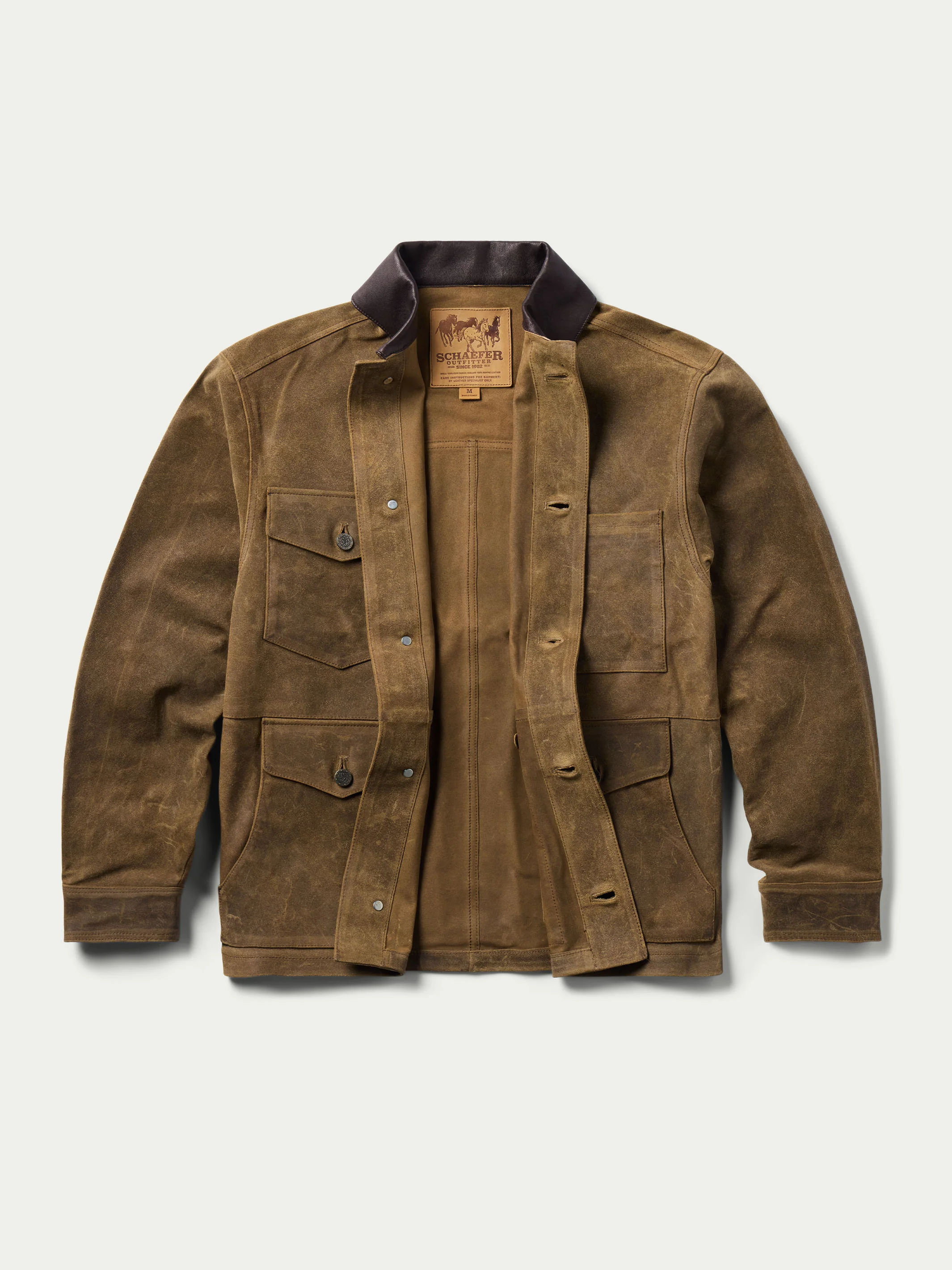 Leather Mesquite Brush Jacket - Image 7