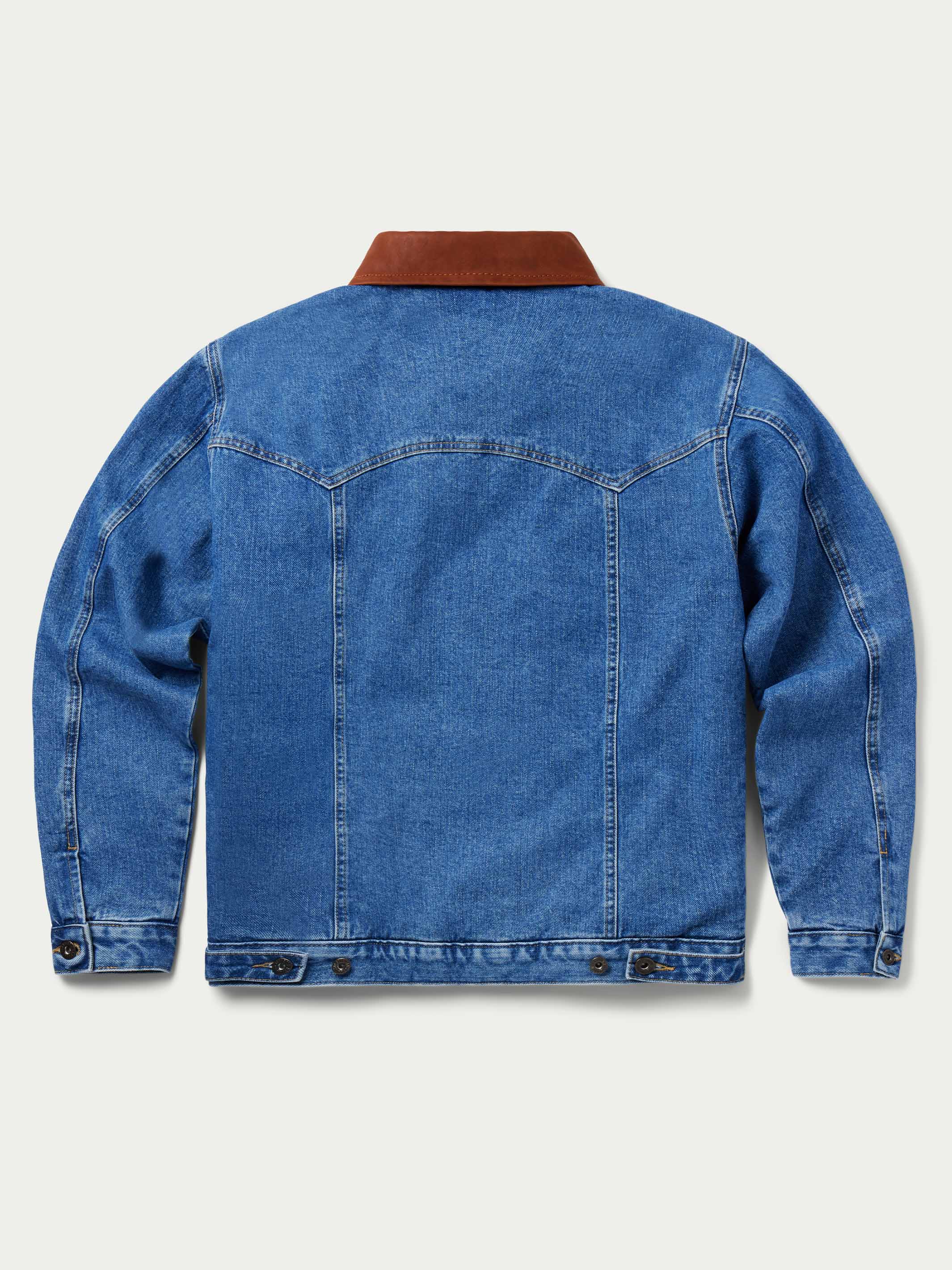 Legend Denim Jacket with Fleece Lining - Image 12