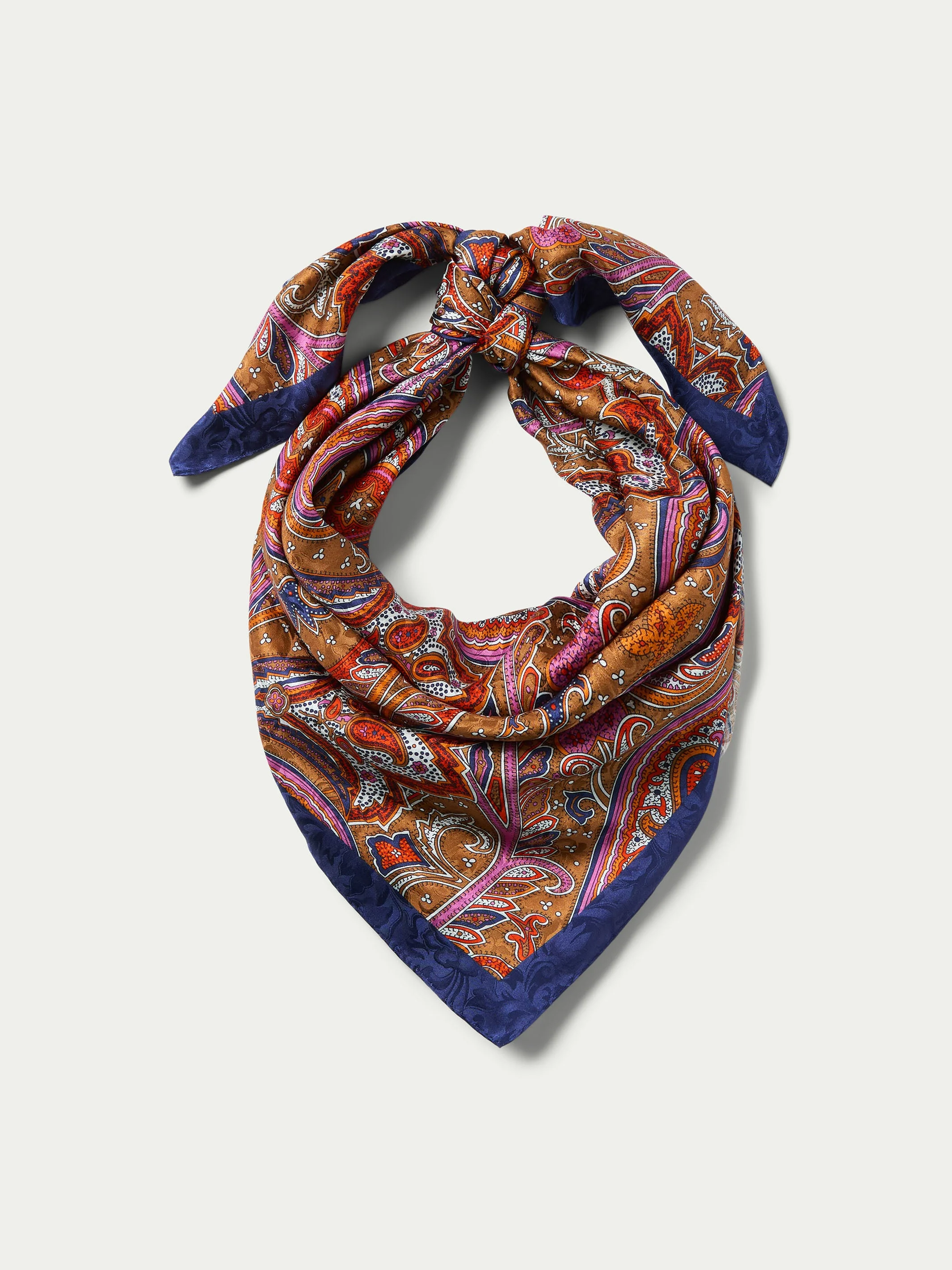 Paisley Wild Rags with Border