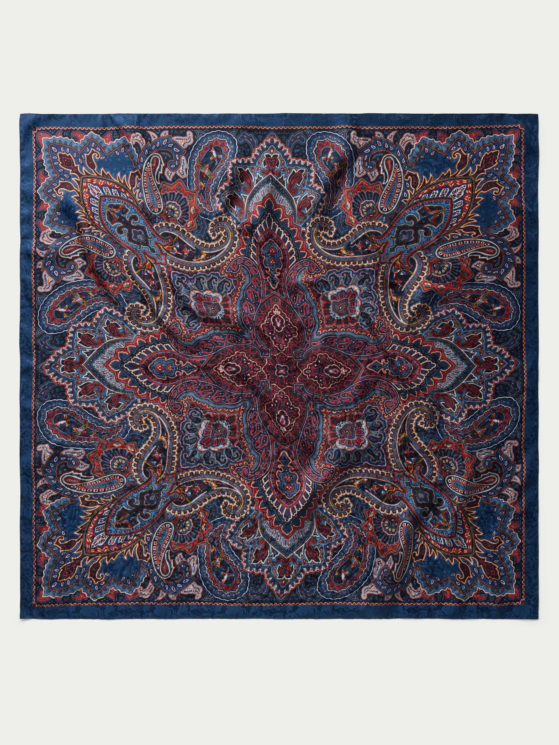 Paisley Wild Rags with Border - Image 2