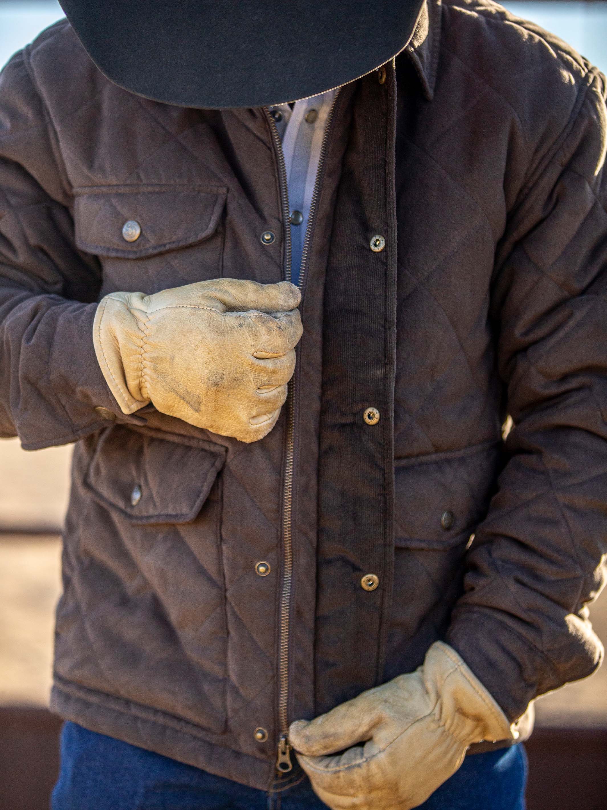 Quilted Microsuede Jacket - Image 12