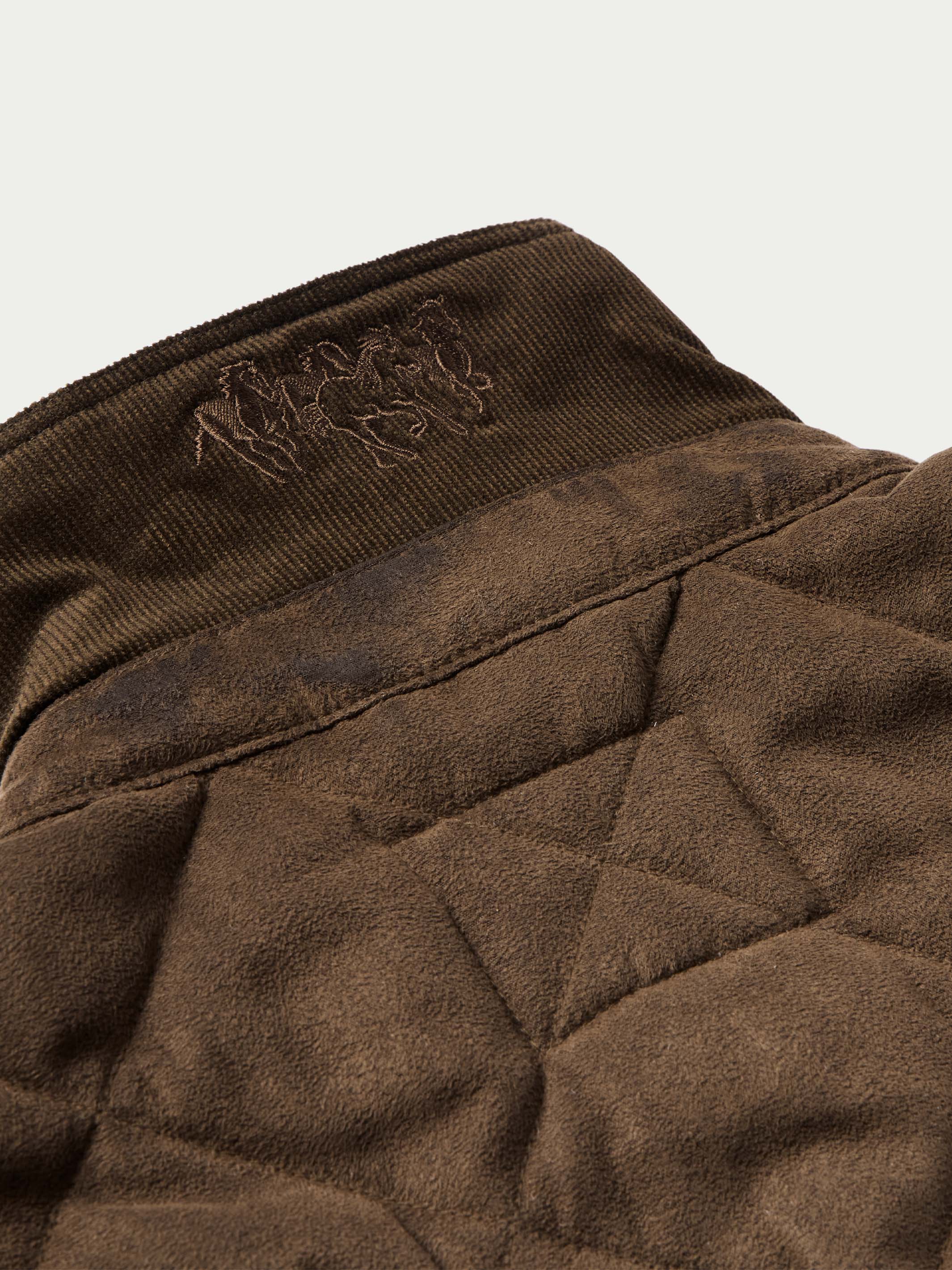 Quilted Microsuede Jacket - Image 18