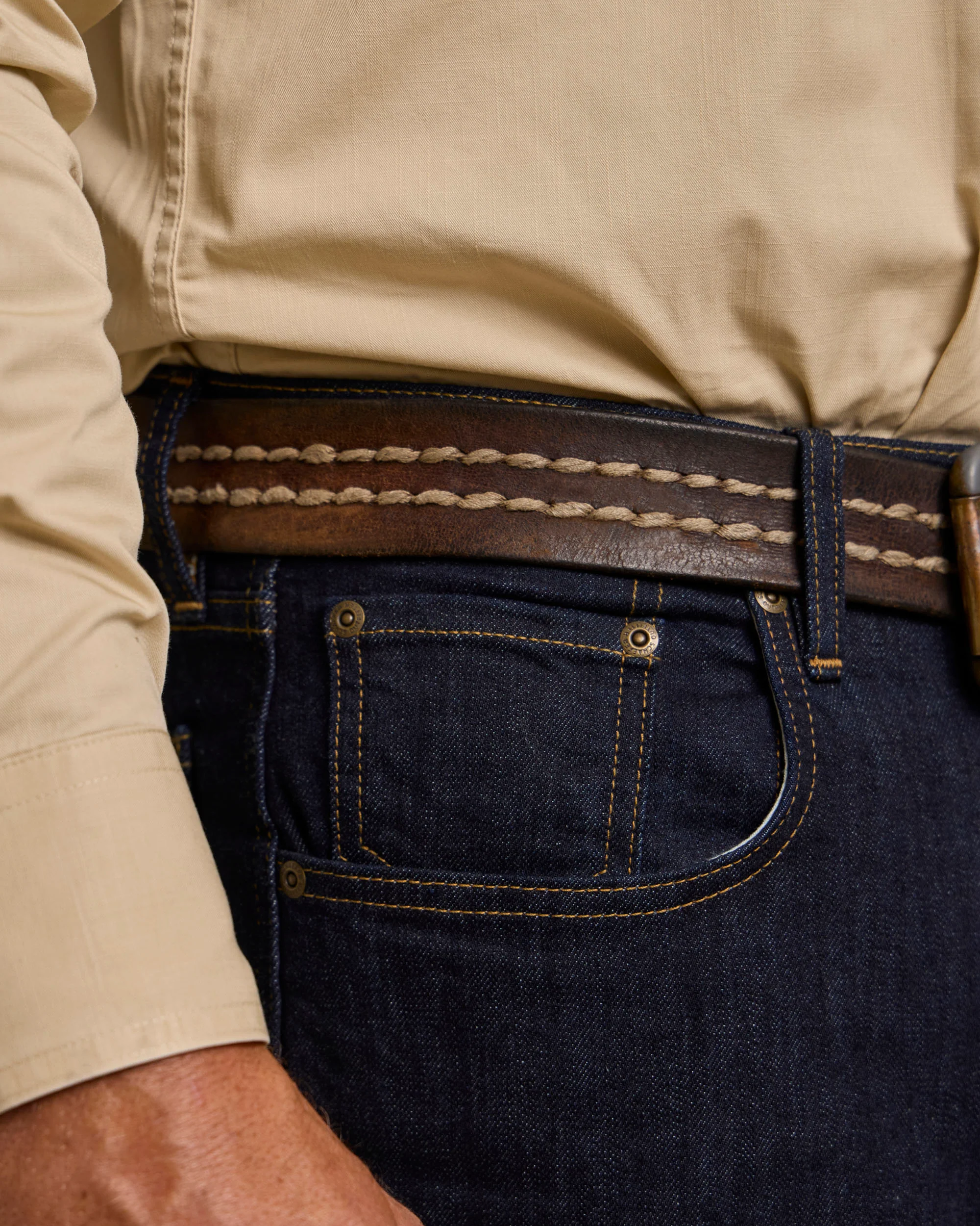 Ranch Flex Boot Cut Dungarees - Image 4