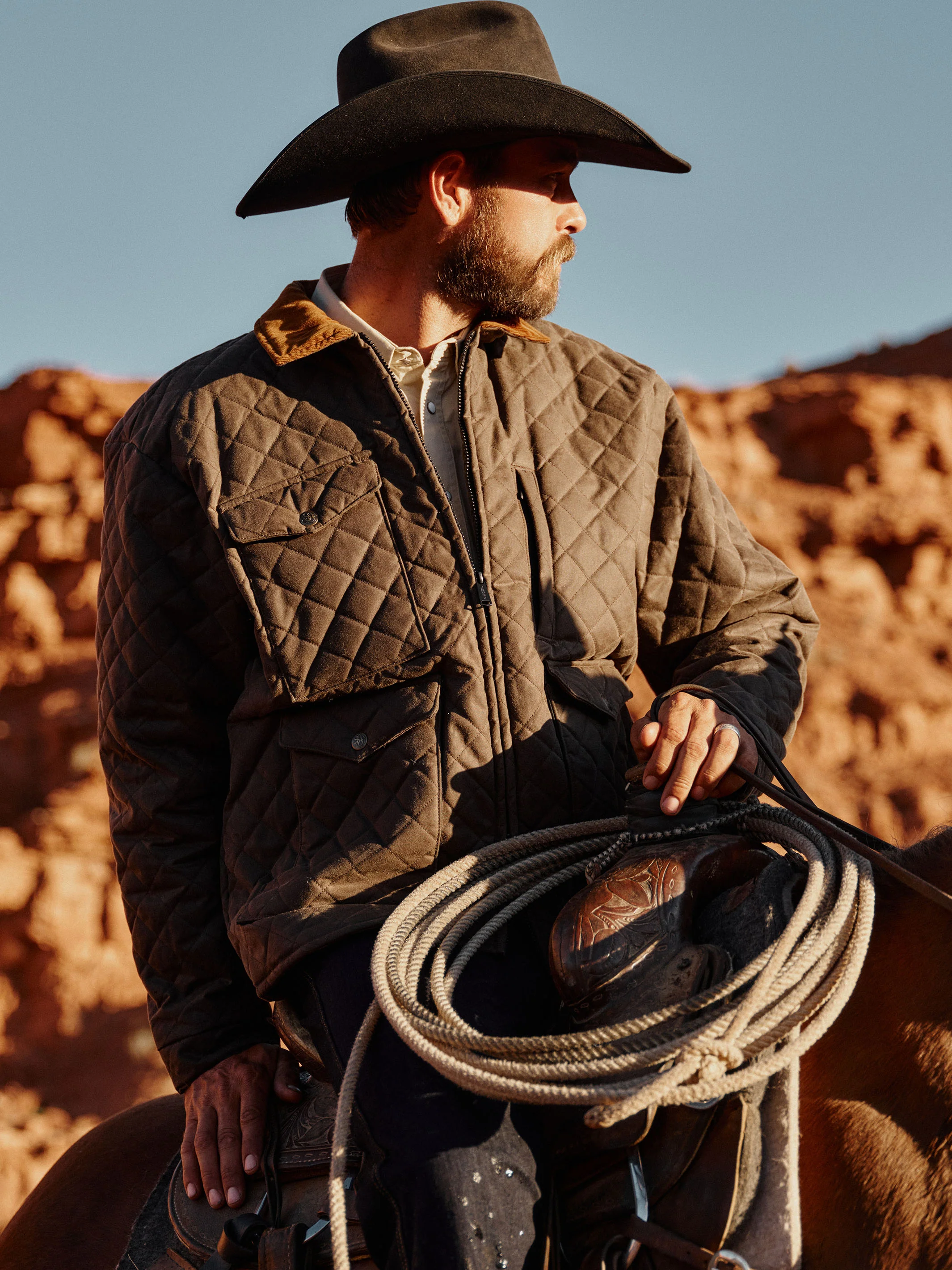RangeWax® Blacktail Quilted Jacket - Image 2
