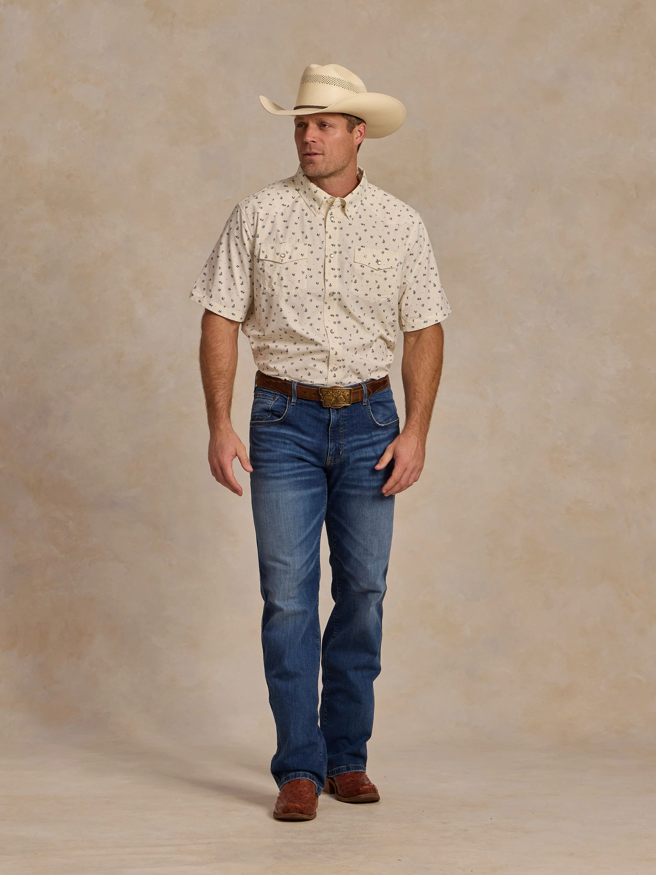 Short Sleeve Rambler Pearl Snap - Image 4