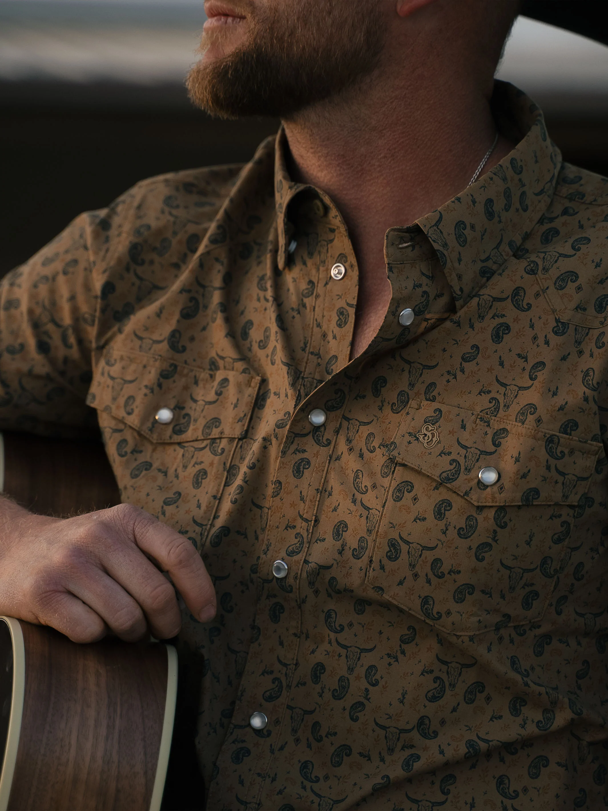 Short Sleeve Rambler Pearl Snap - Image 2