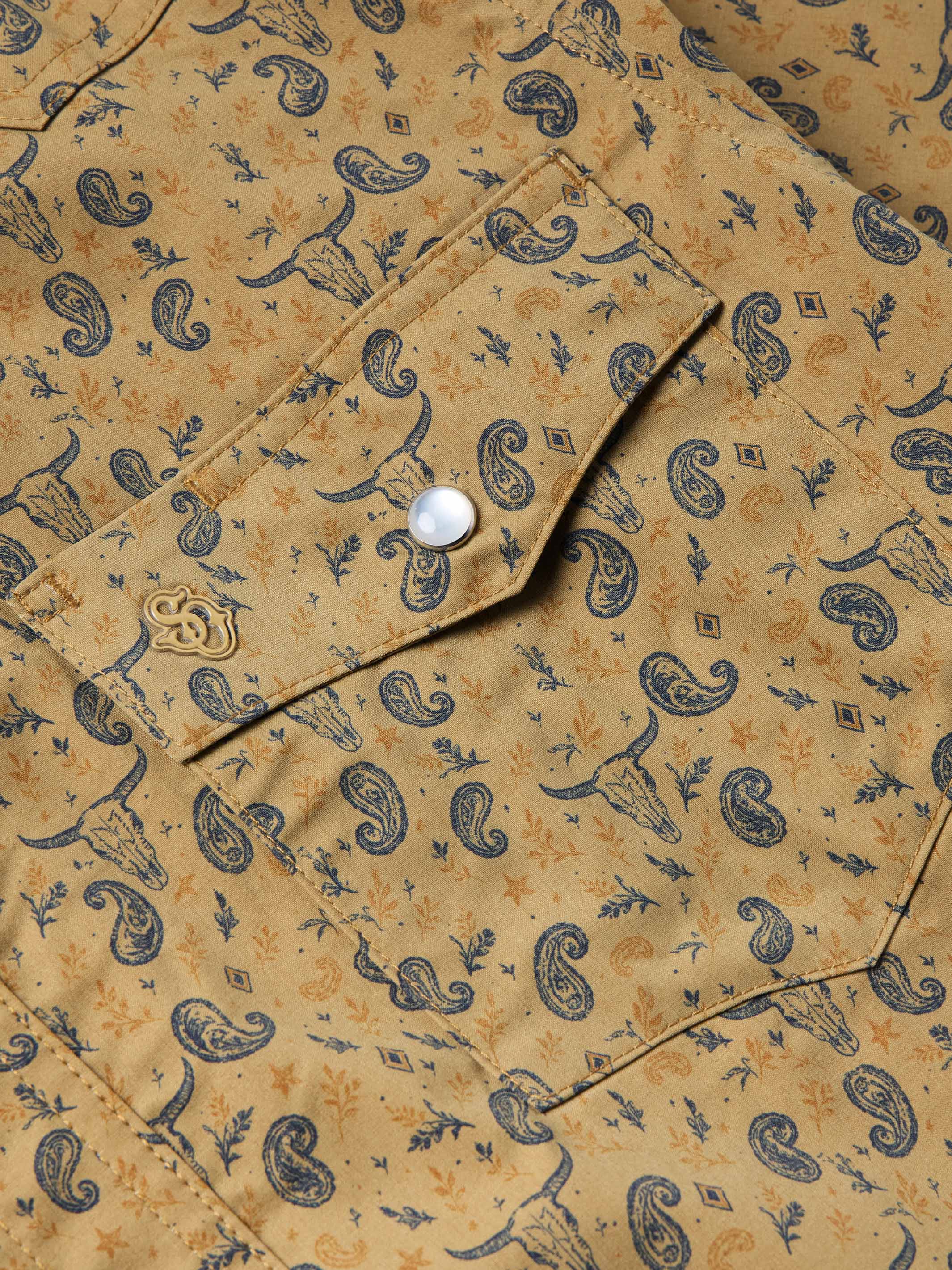 Short Sleeve Rambler Pearl Snap - Image 6
