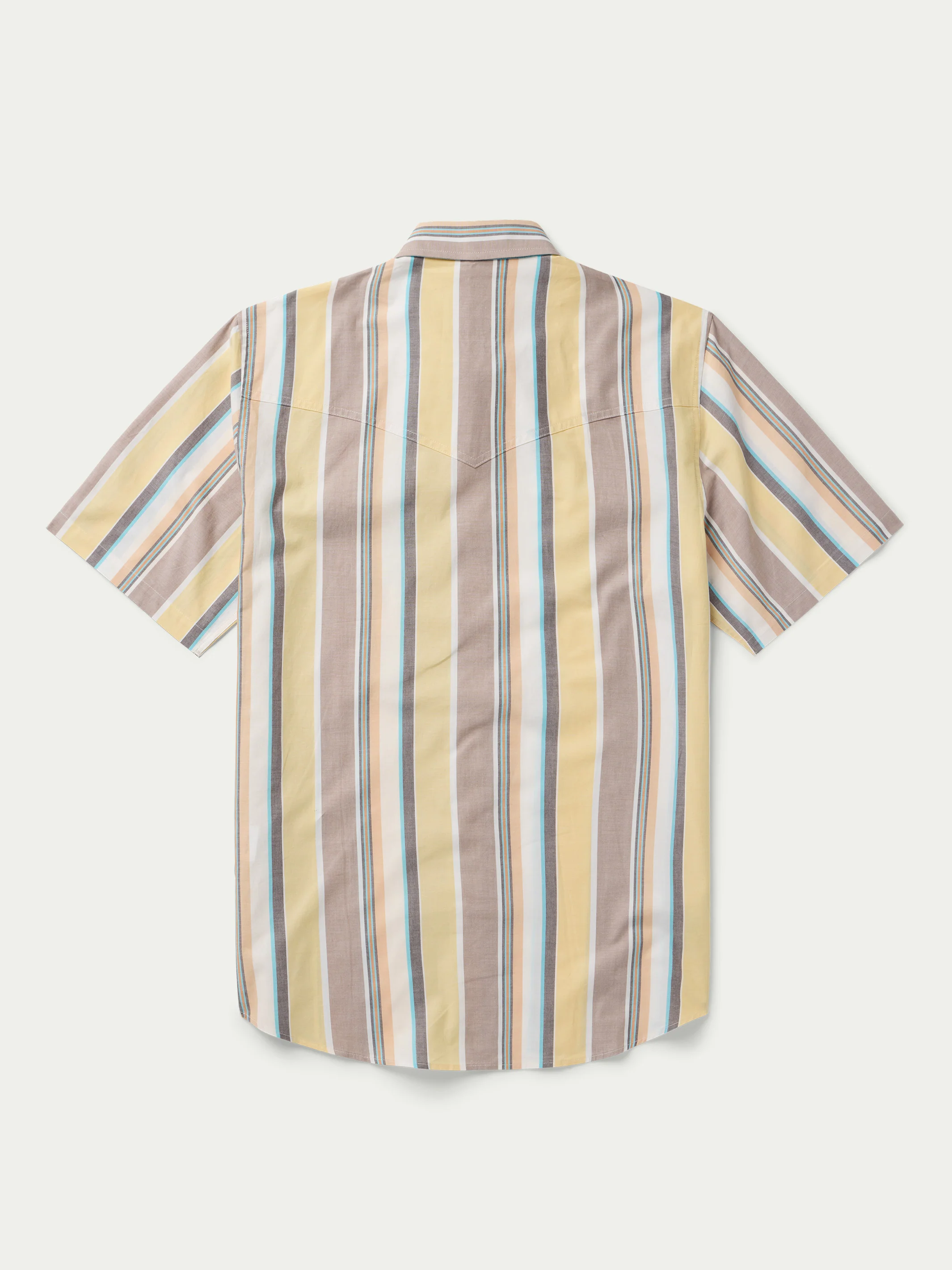 Short Sleeve Vintage Cotton Pearl Snap - Image 6