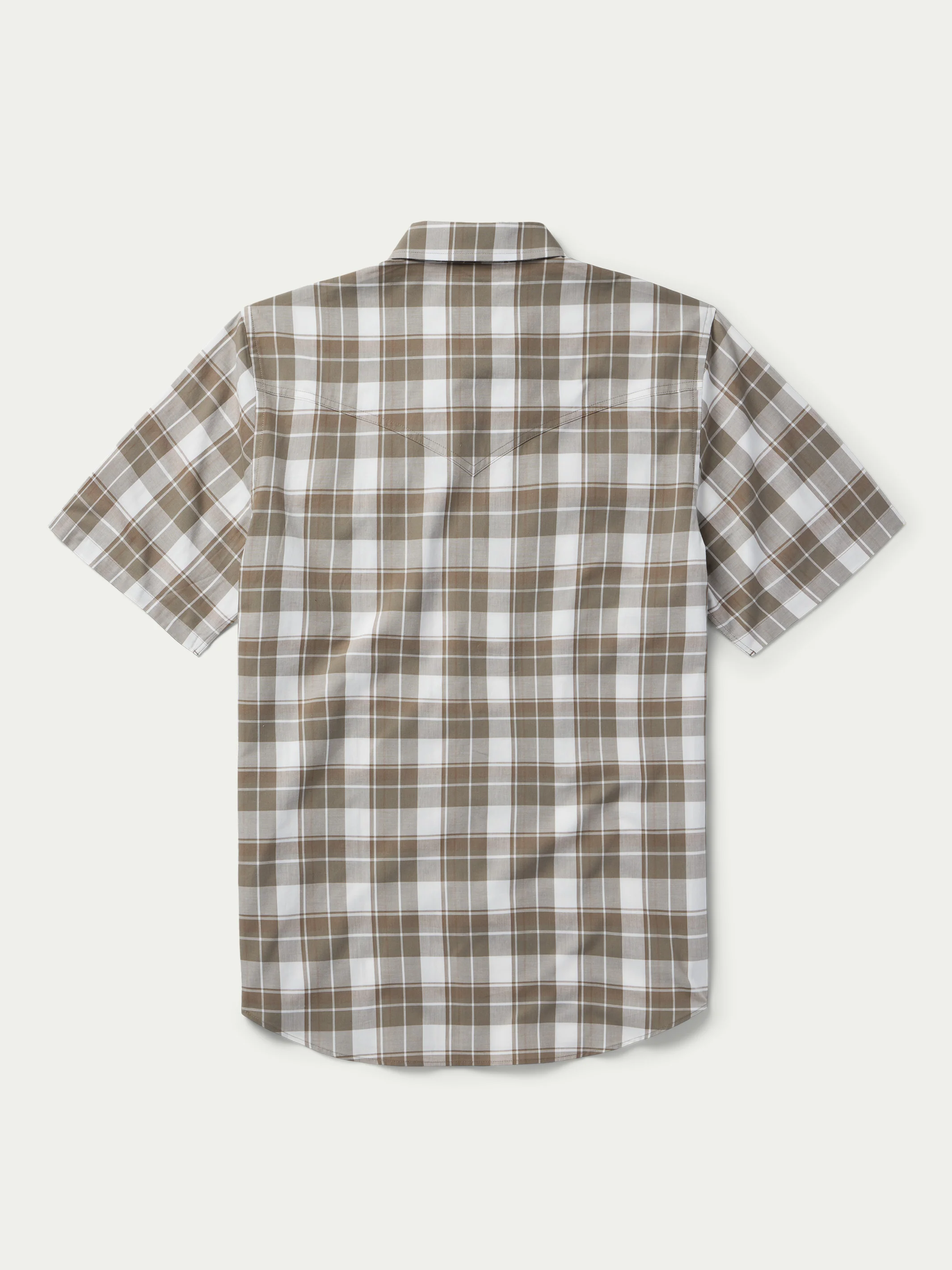Short Sleeve Vintage Cotton Pearl Snap - Image 4