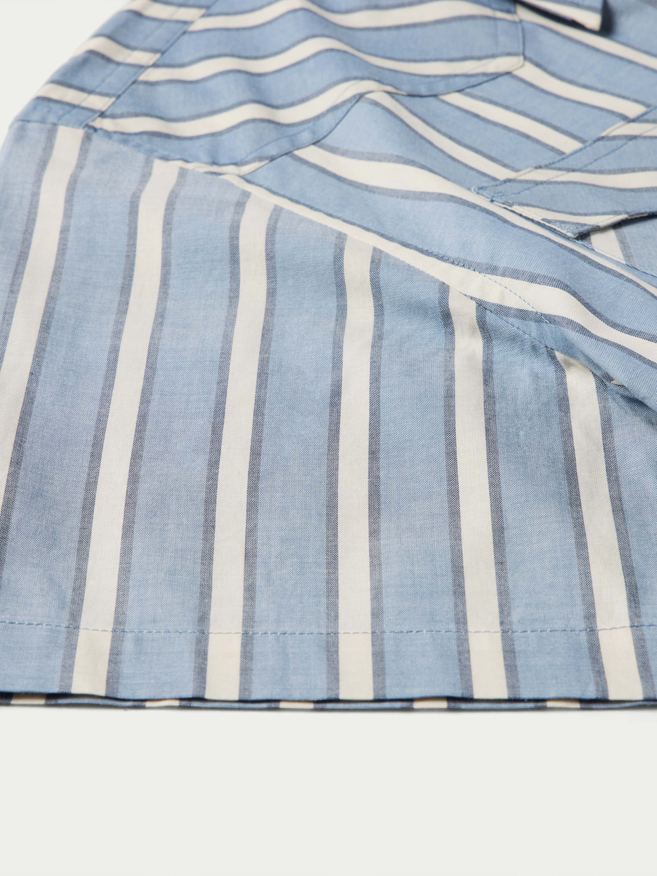 Short Sleeve Vintage Cotton Pearl Snap - Image 12