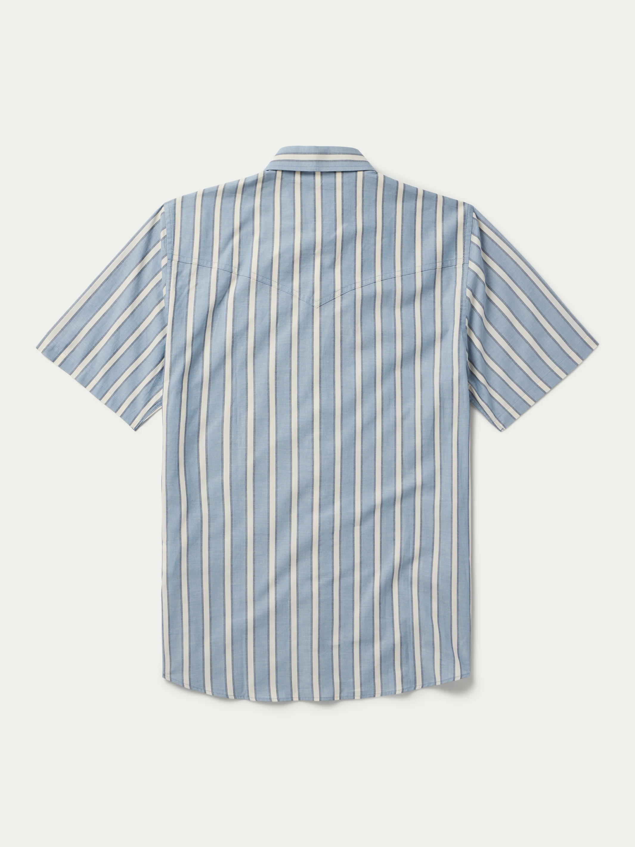 Short Sleeve Vintage Cotton Pearl Snap - Image 8
