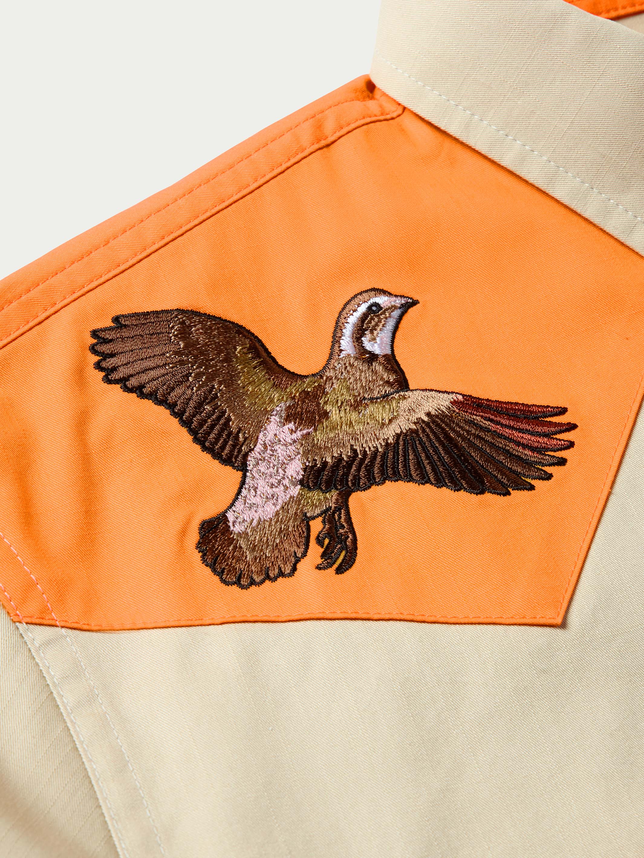 Slub Twill Shirt with Snaps - Image 7
