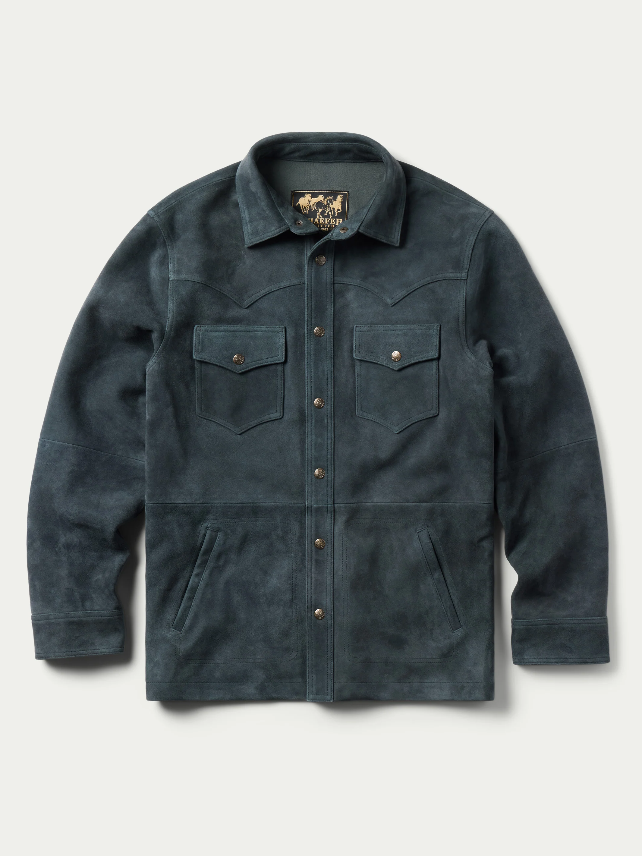 Suede Overshirt