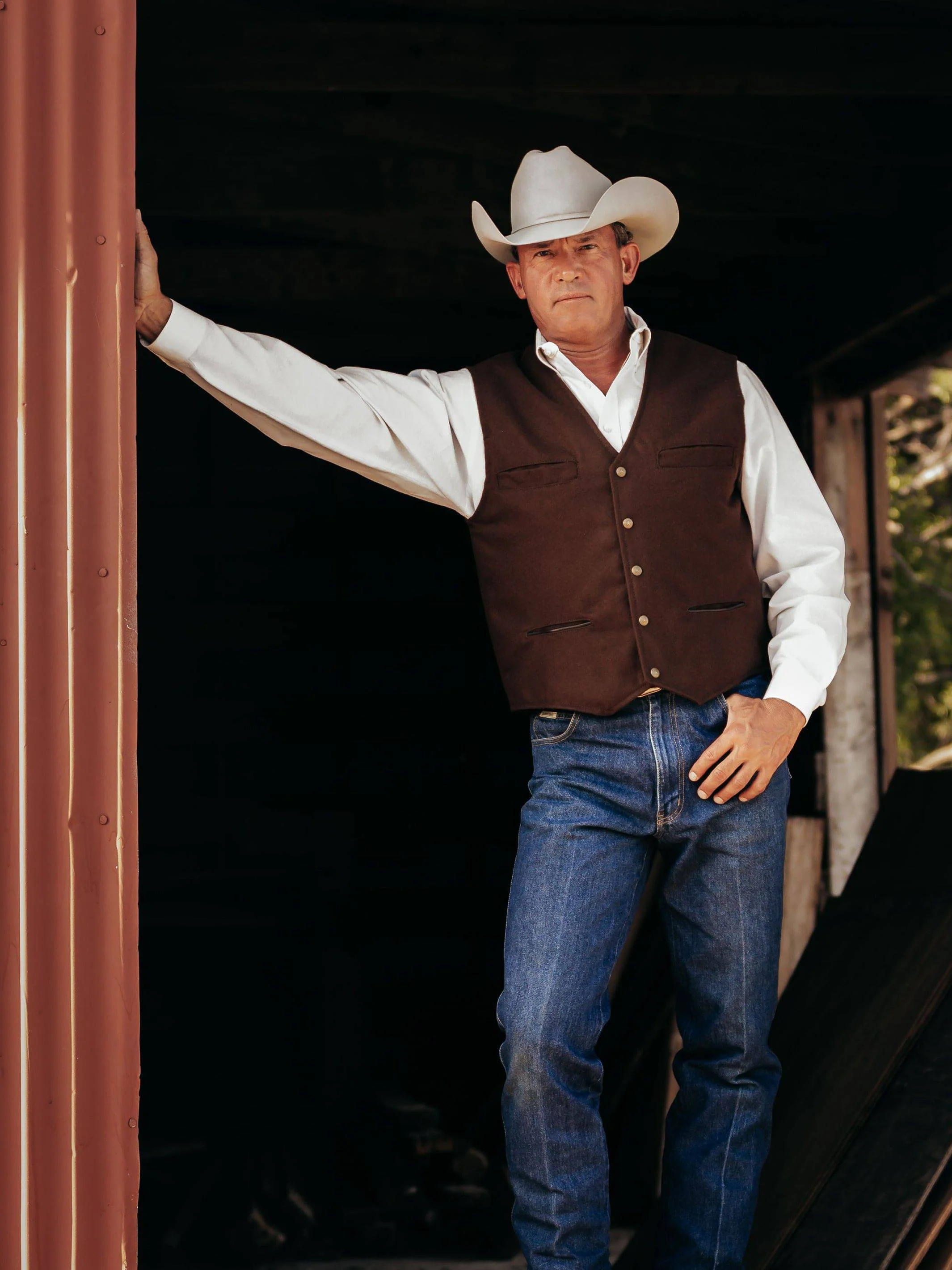 Texas Ranger McAllin Vest - Image 4