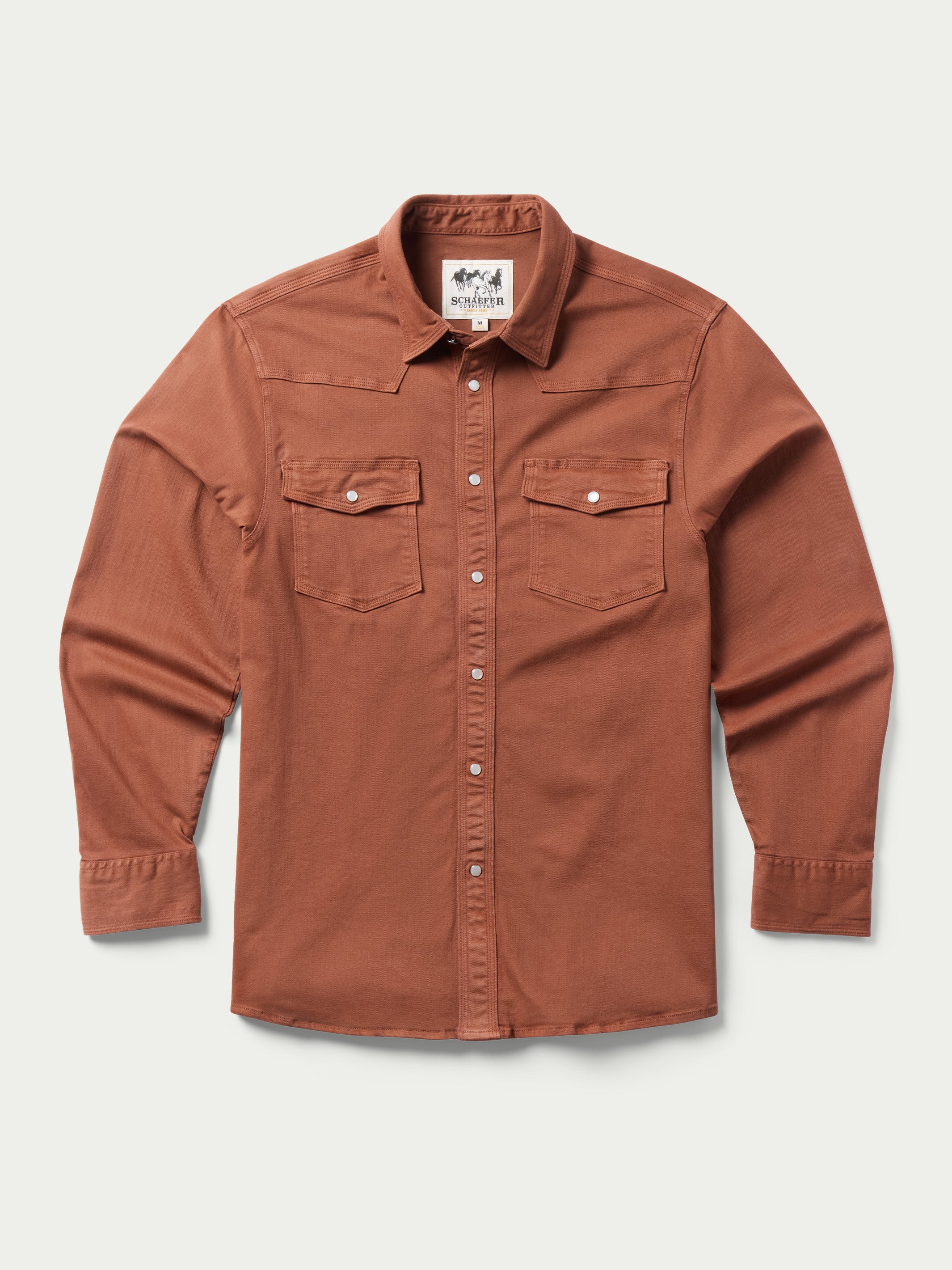 Western Denim Snap Shirt
