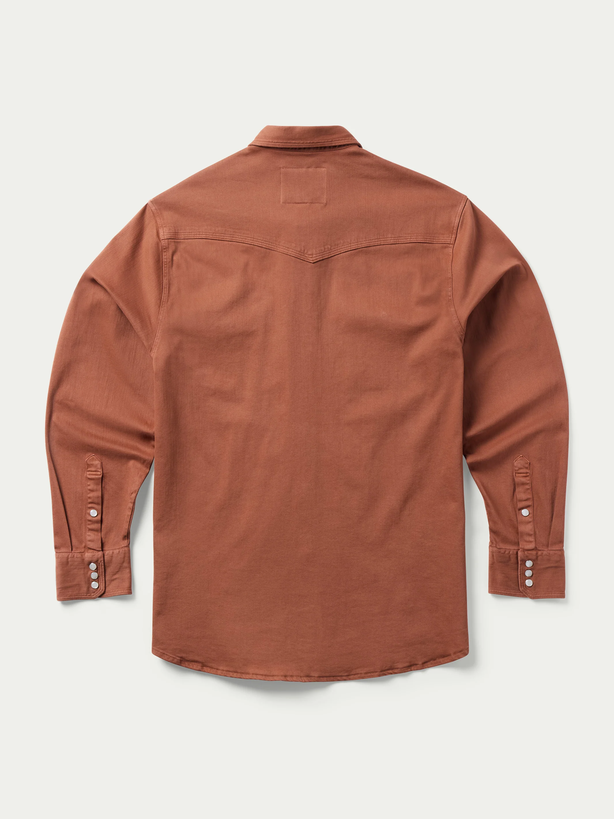 Western Denim Snap Shirt - Image 2