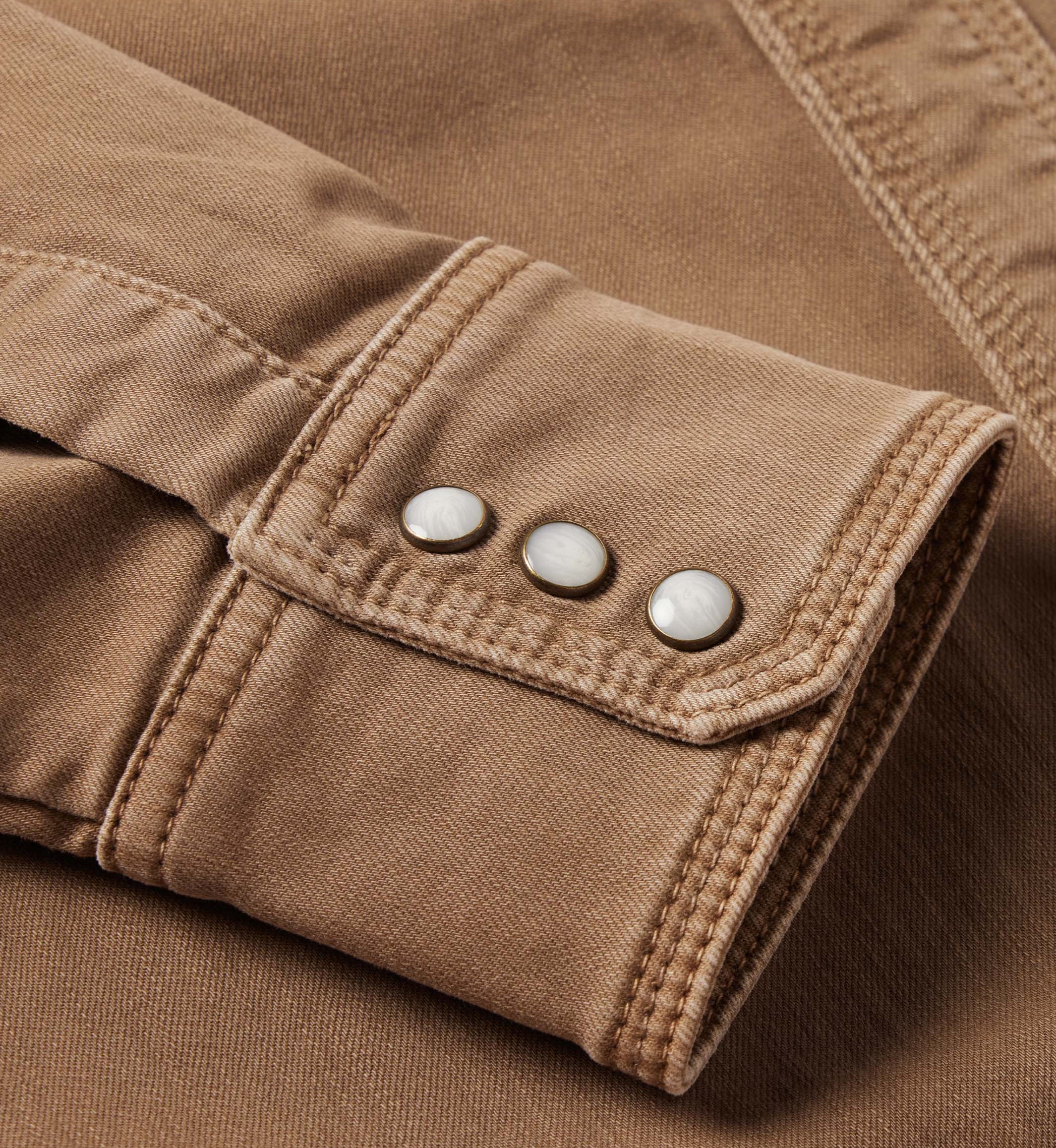 Western Denim Snap Shirt - Image 9
