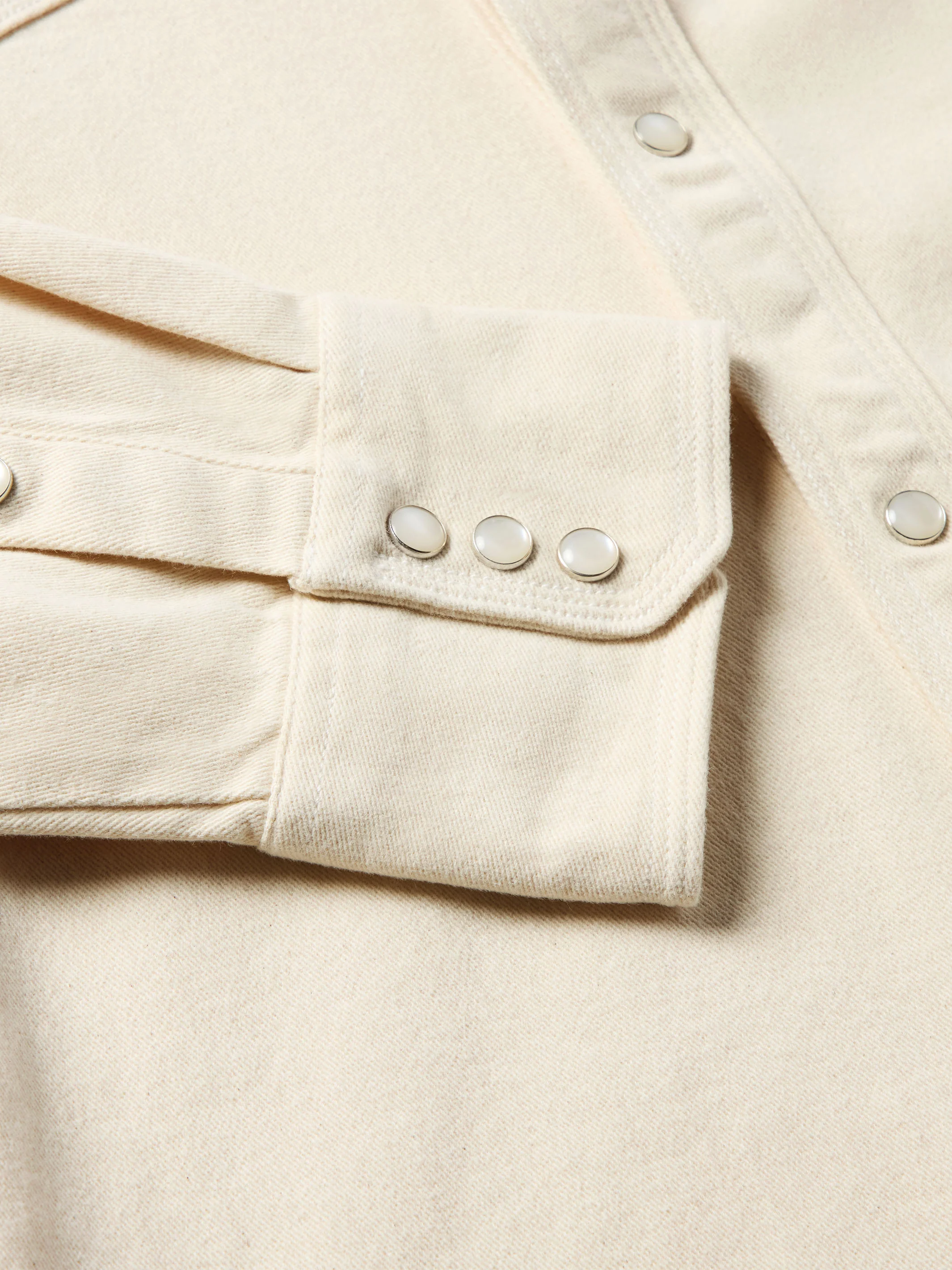 Western Denim Snap Shirt - Image 5