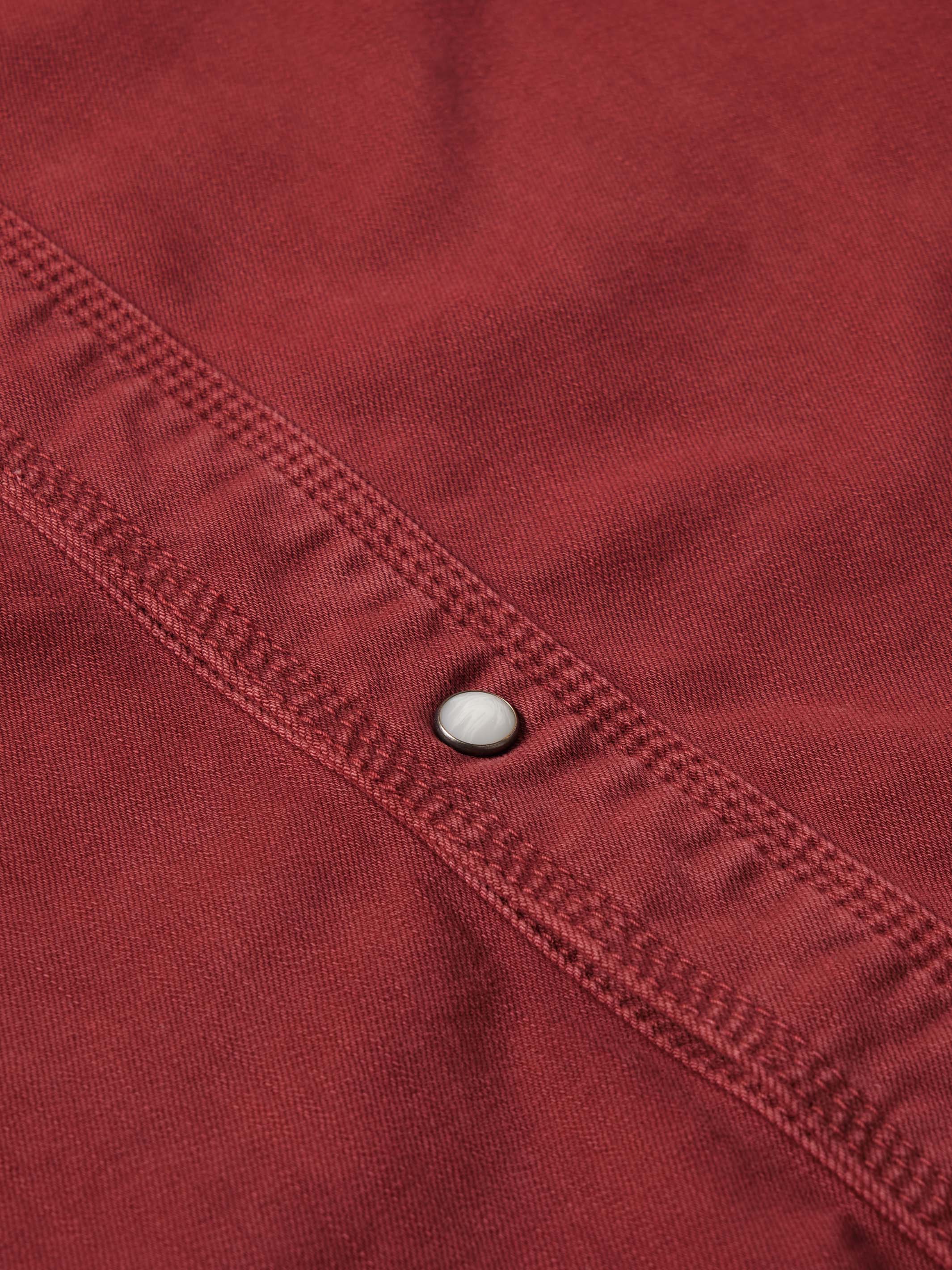 Western Denim Snap Shirt - Image 12