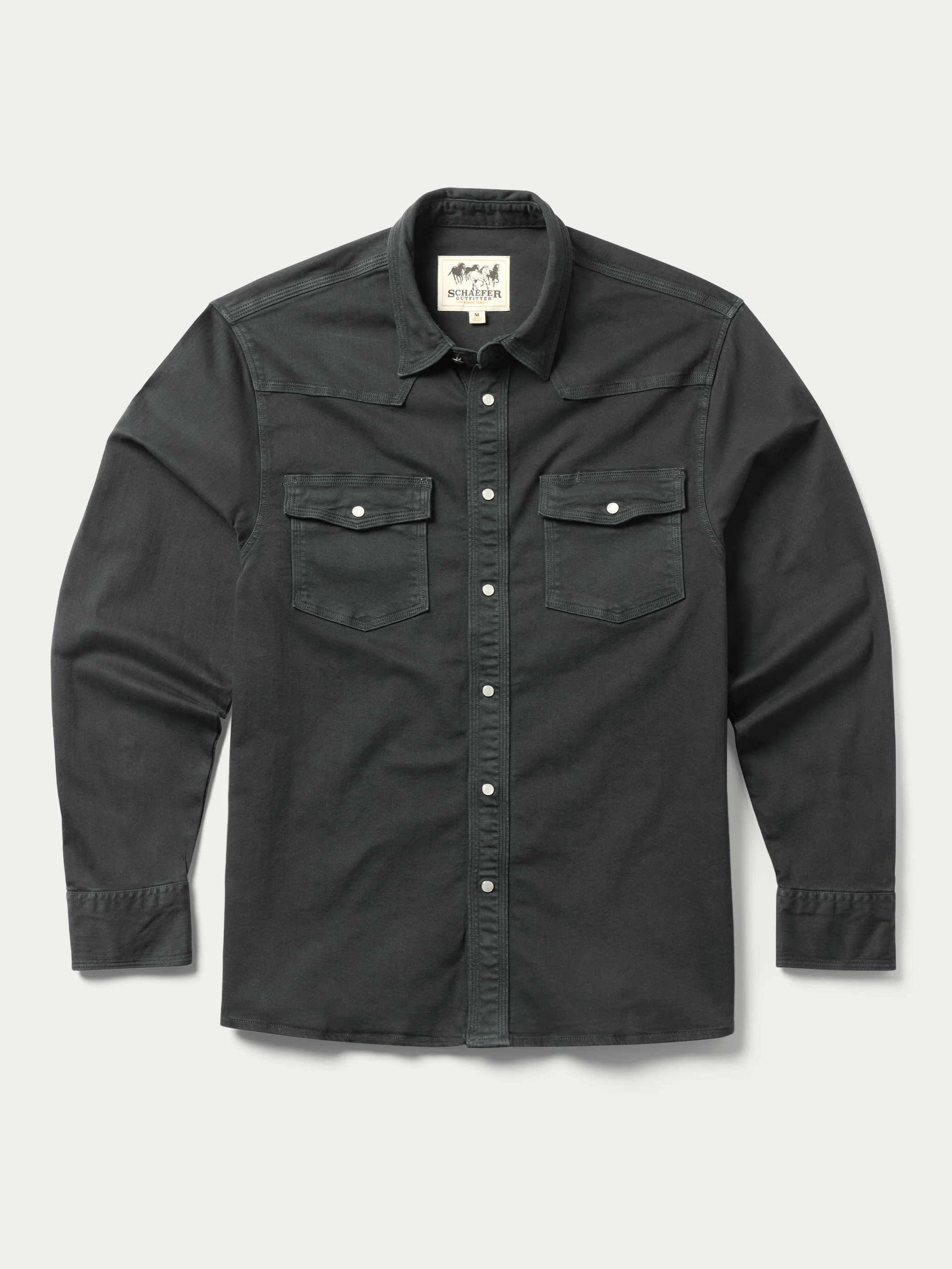 Western Denim Snap Shirt