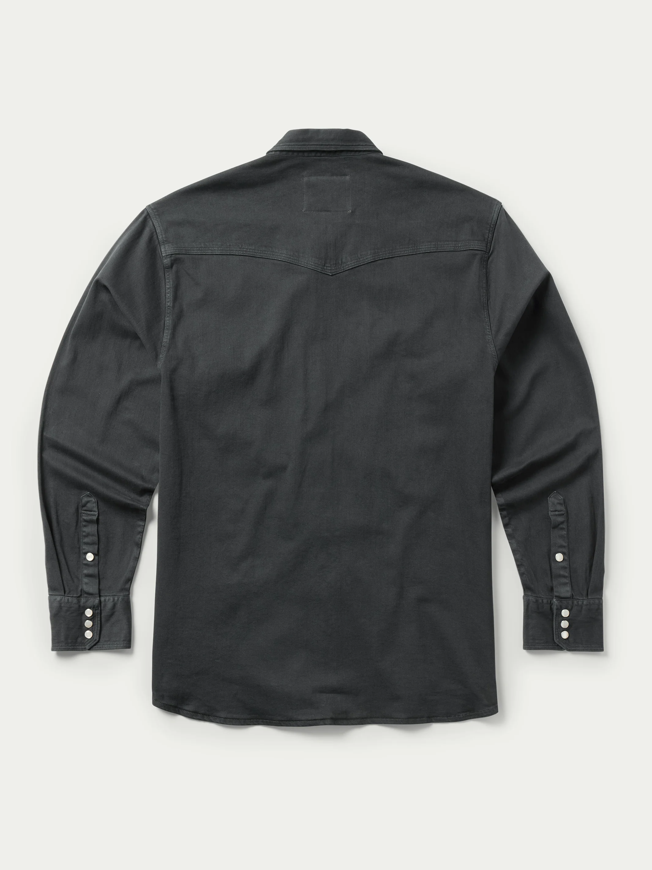 Western Denim Snap Shirt - Image 2