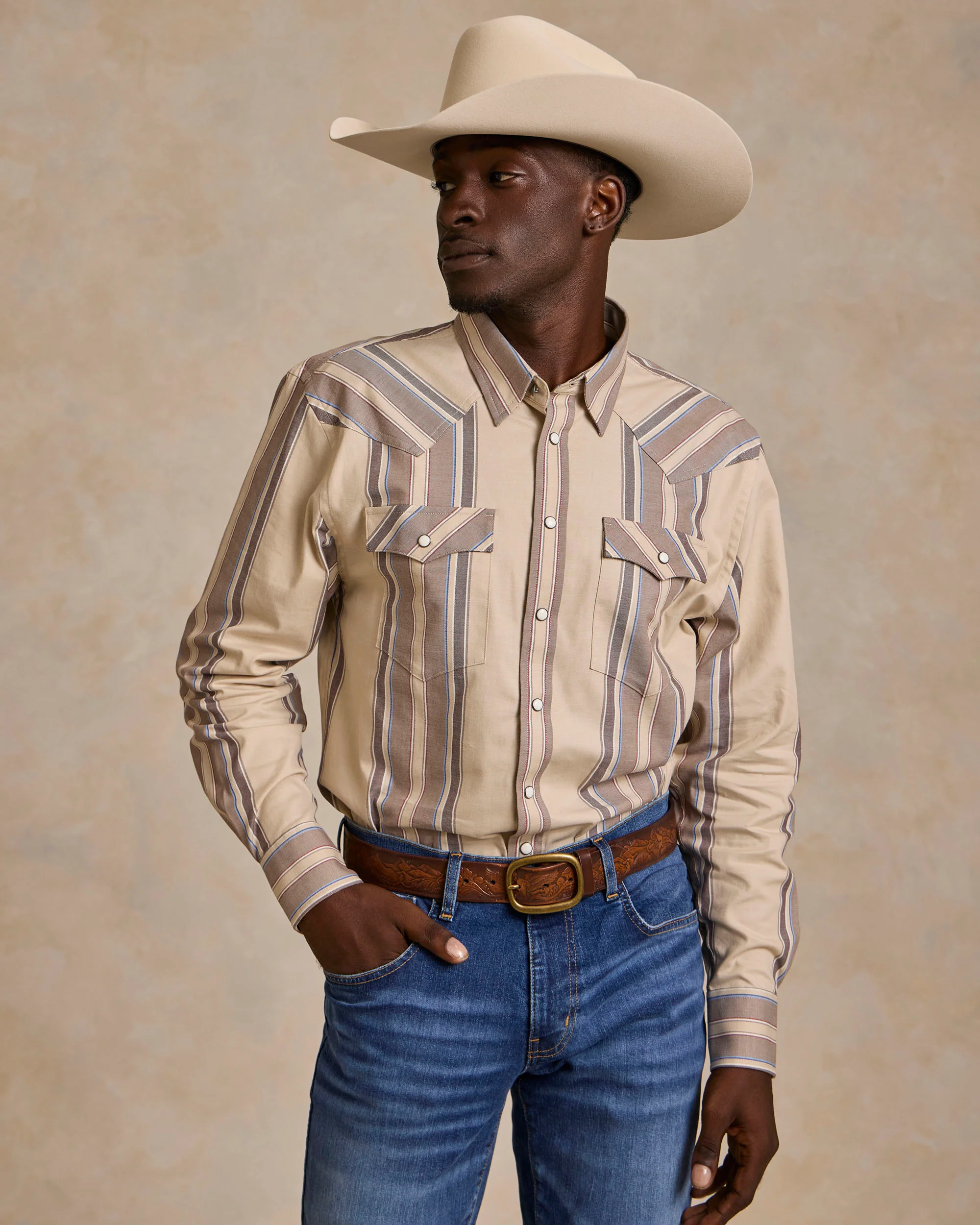 Western Stretch Snap Shirt - Image 2