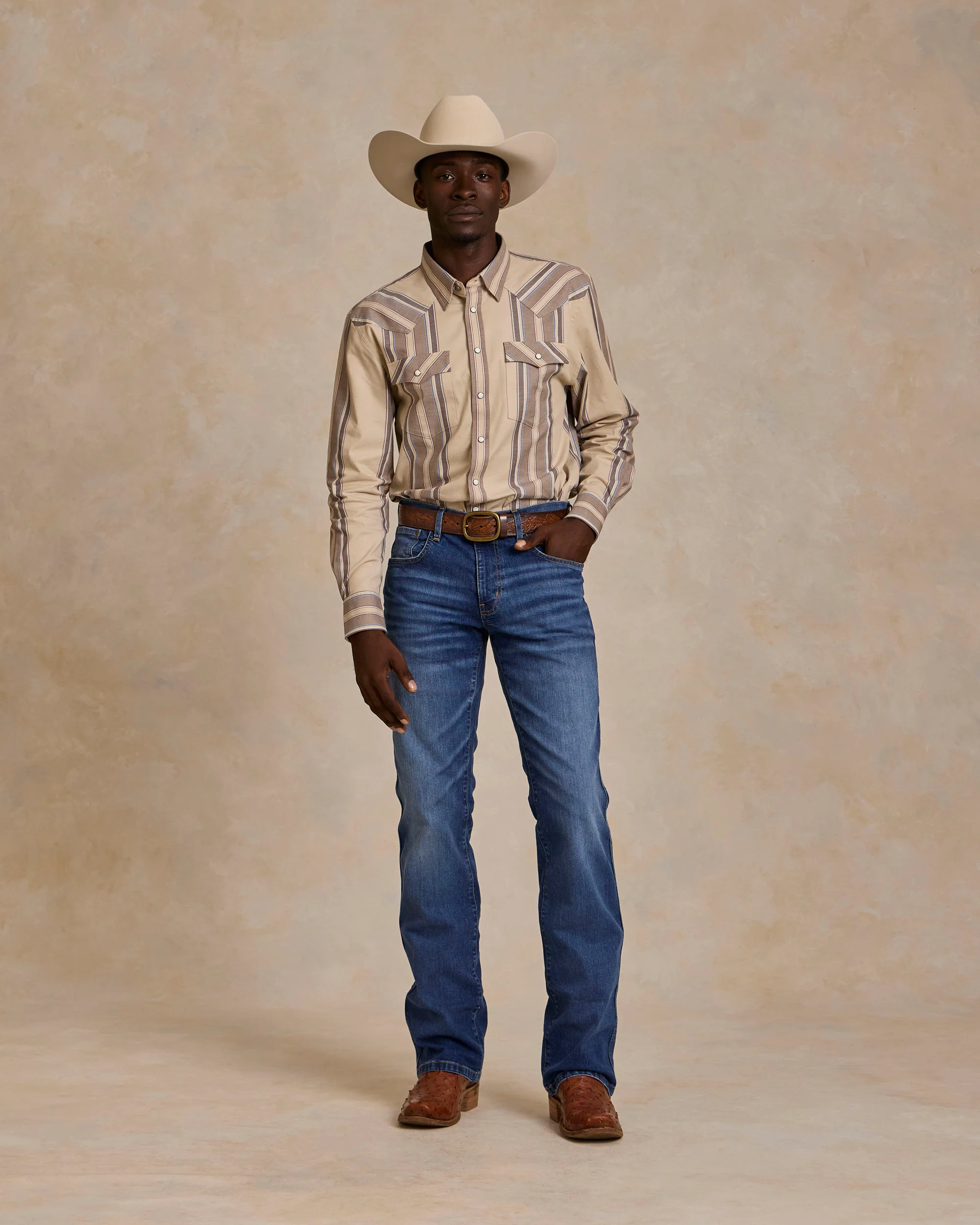 Western Stretch Snap Shirt - Image 6