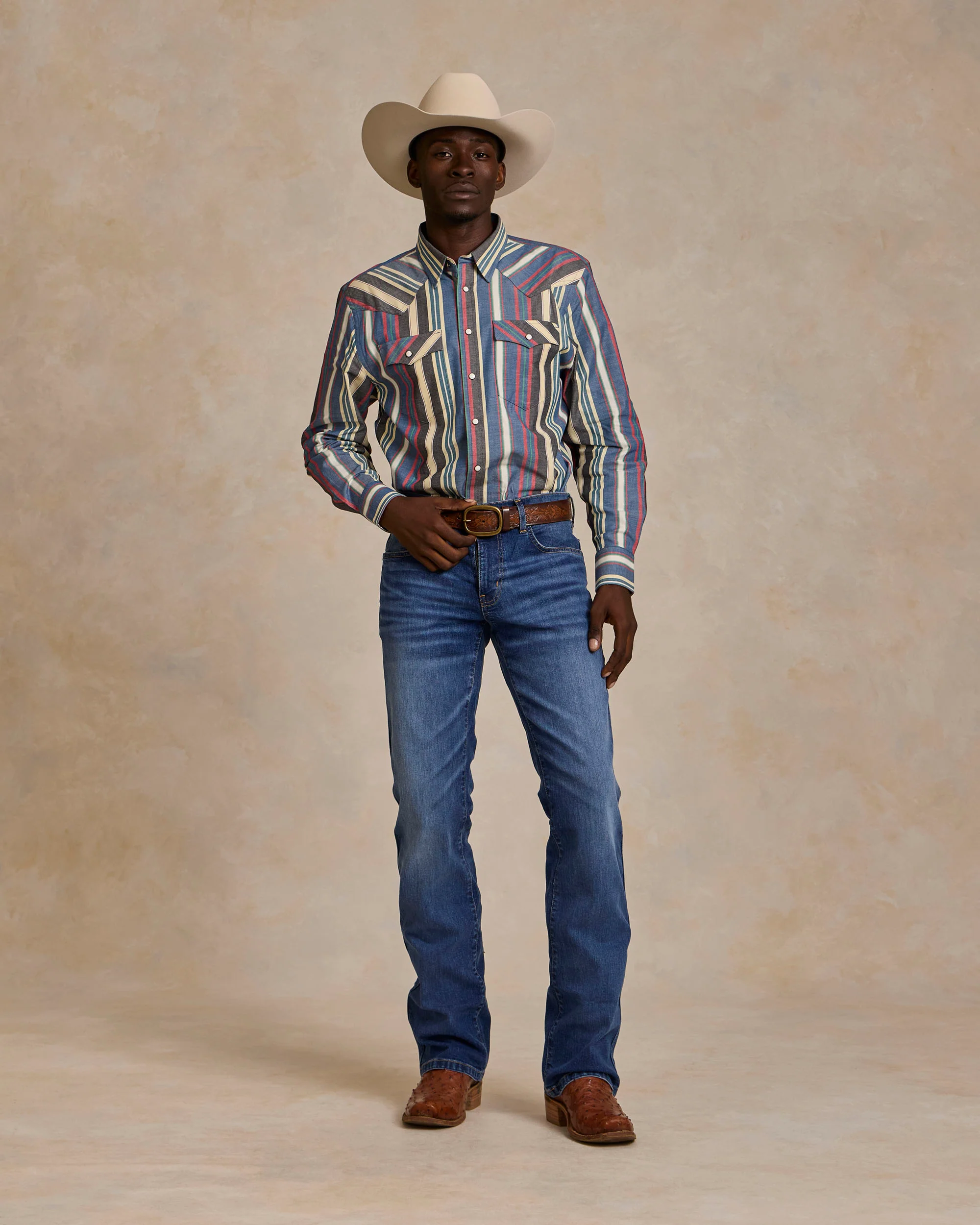 Western Stretch Snap Shirt - Image 11