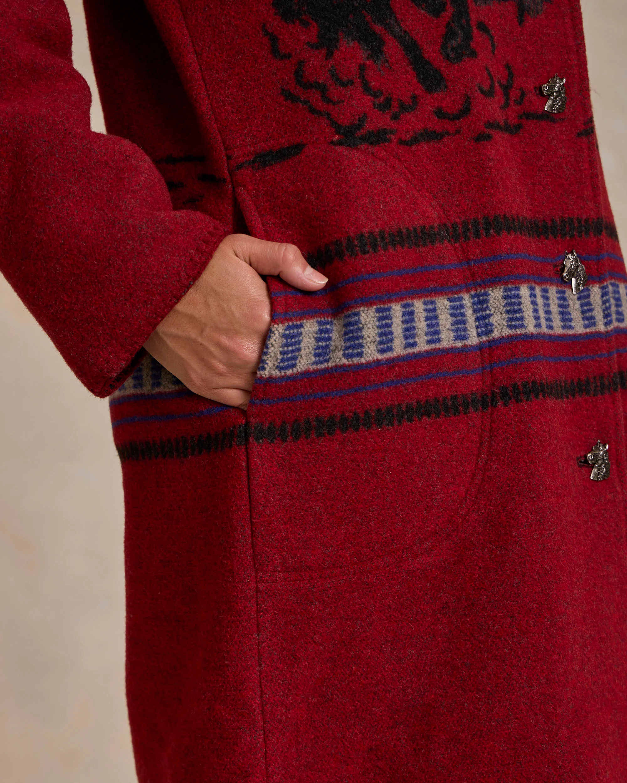 Women's Blanket Coat - Image 27